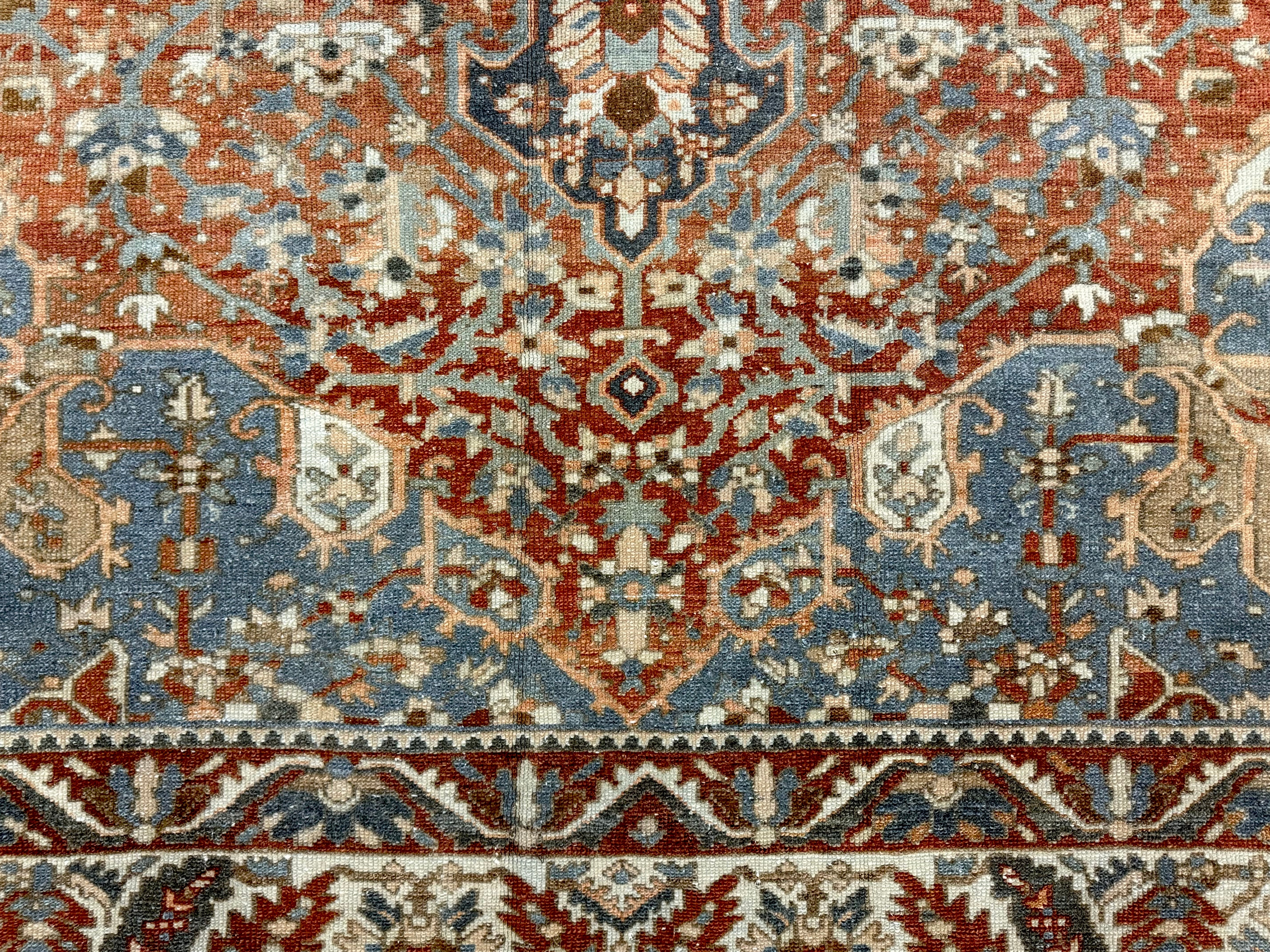 Antique Bakhtiari Rug 10' 9'' x 14' 4''