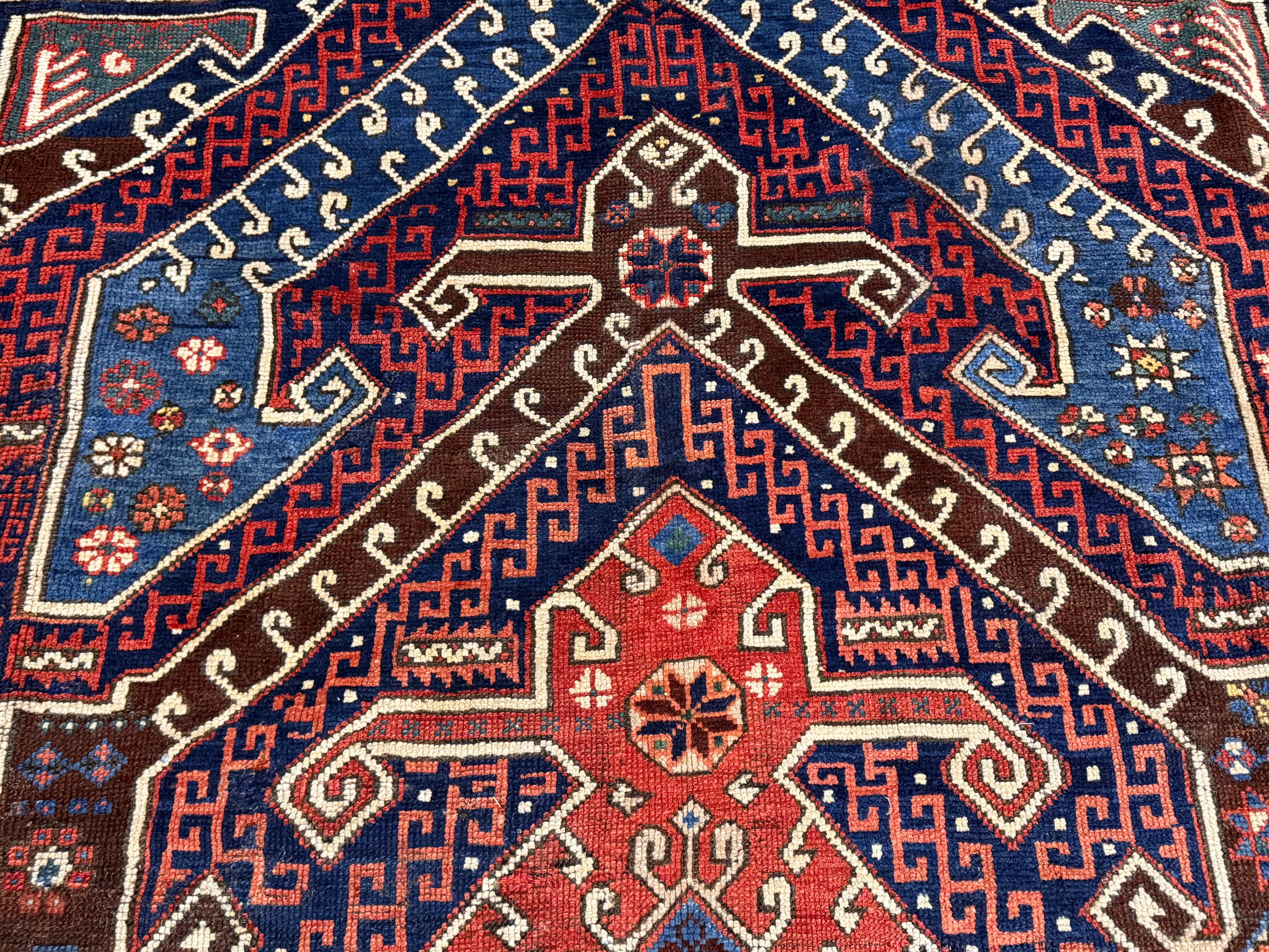 Fine Early Anatolian (Bergamo) Rug 7' 1" x 10' 1''