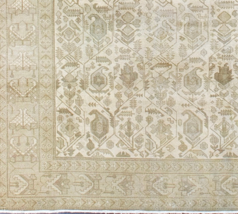 Fine Vintage Tabriz Rug 7'0" x 10' 1''