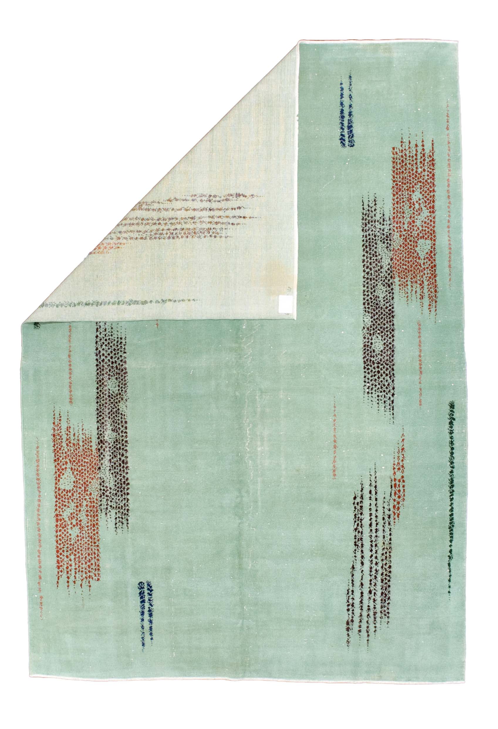 Mid Fine Vintage Art Deco Rug 6'9" x 9' 9''