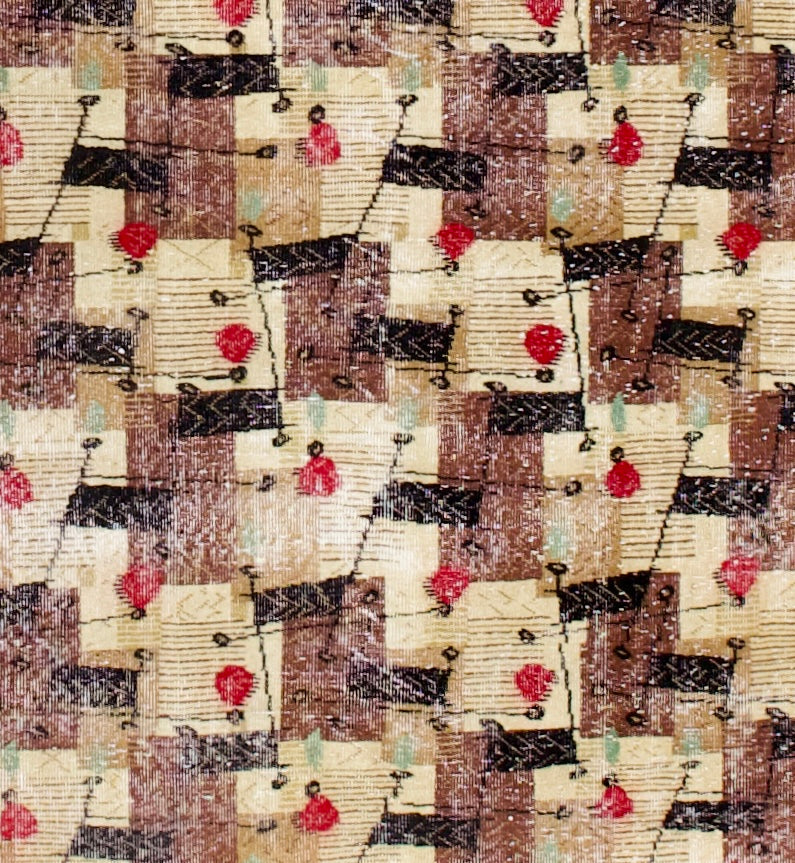 Fine Vintage Art Deco Rug 5' 11'' x 9' 1''