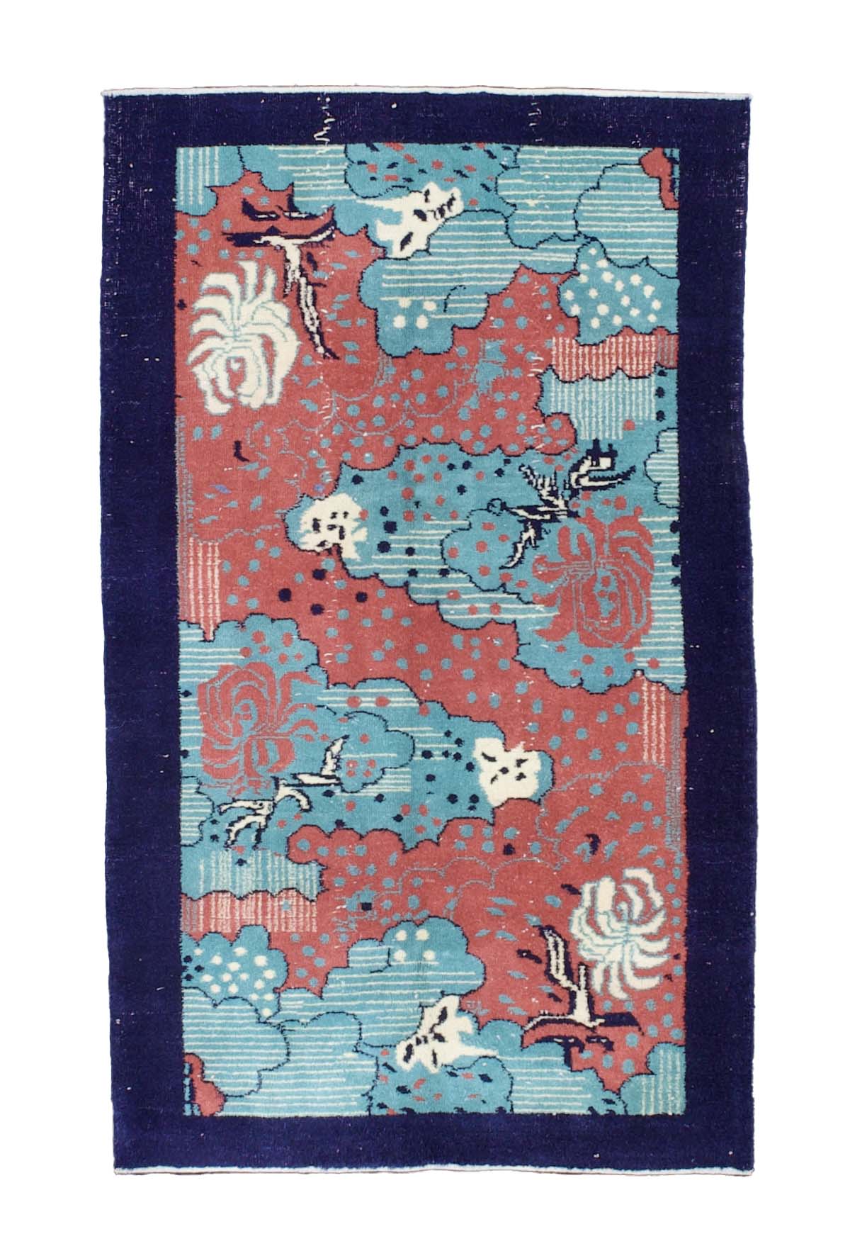 Fine Vintage Art Deco Rug 4' 0" x 6' 9''