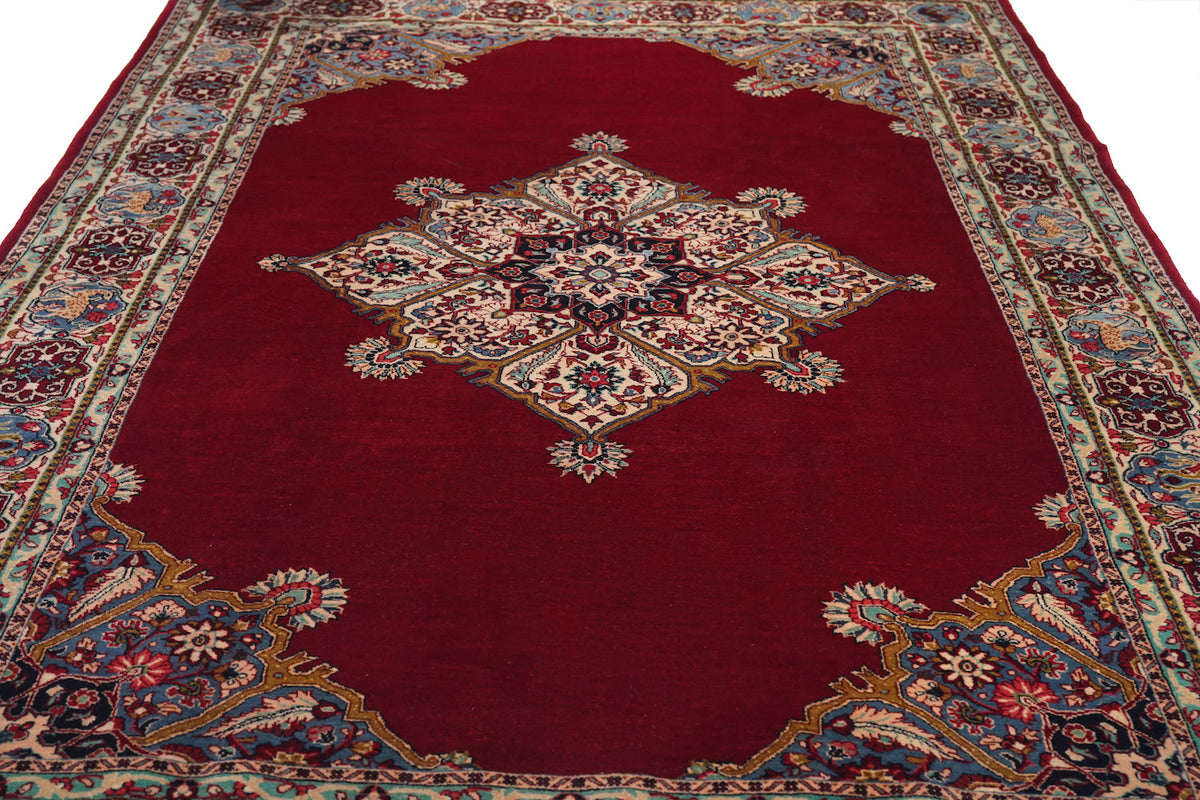 Fine Antique Sarouk Rug 7' x 10'9''