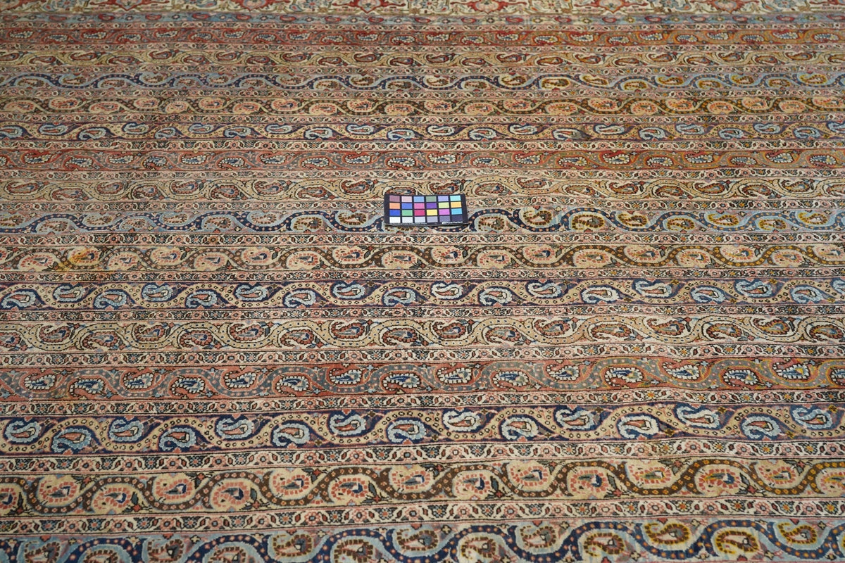 Extremely Fine Qum Wool Rug 7'11'' x 10'11''