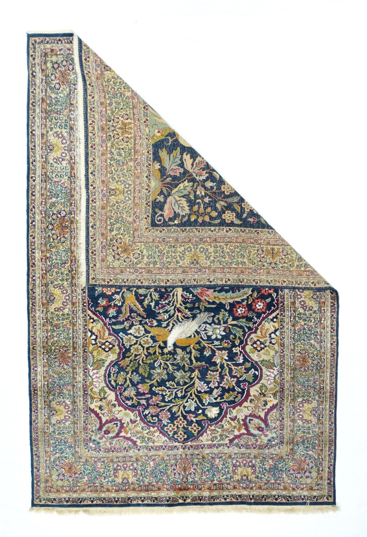 Vintage Tabriz Rug 4'6'' x 6'10''