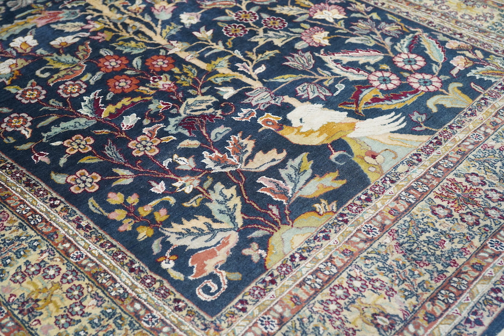 Vintage Tabriz Rug 4'6'' x 6'10''