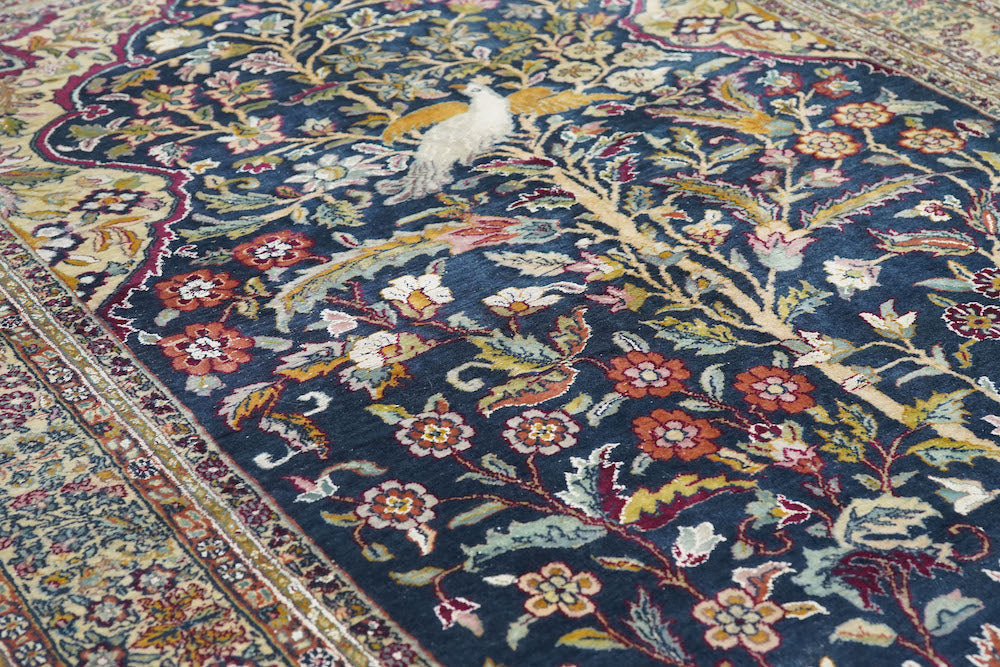 Vintage Tabriz Rug 4'6'' x 6'10''