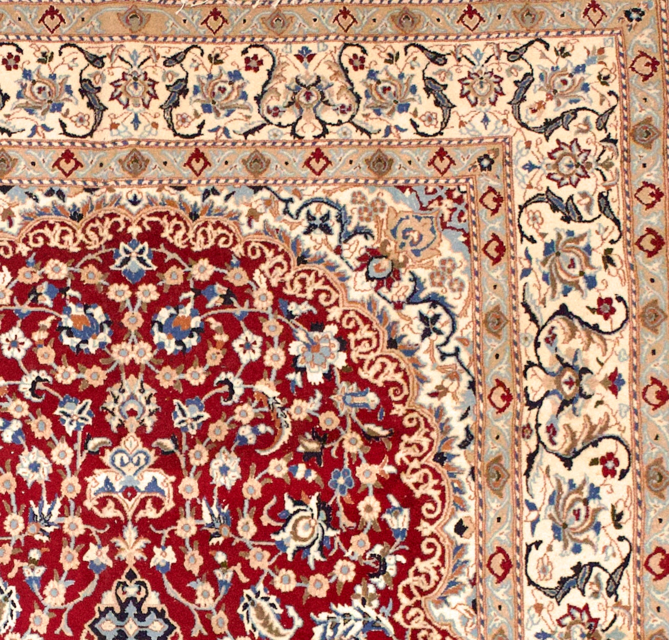 Vintage Nain Rug 6' 7'' x 10' 3"