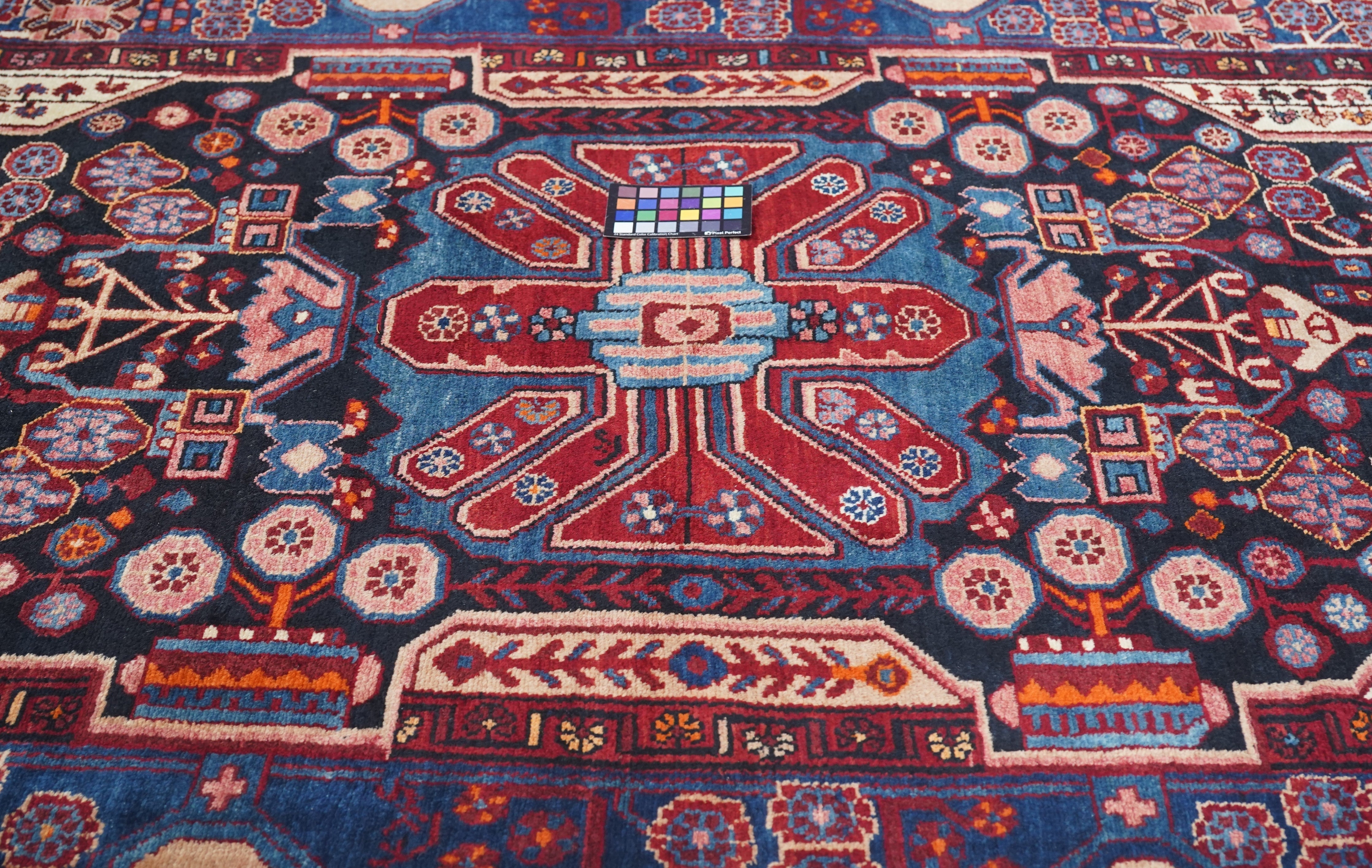Vintage Hamadan Rug 5'0'' x 8'2''