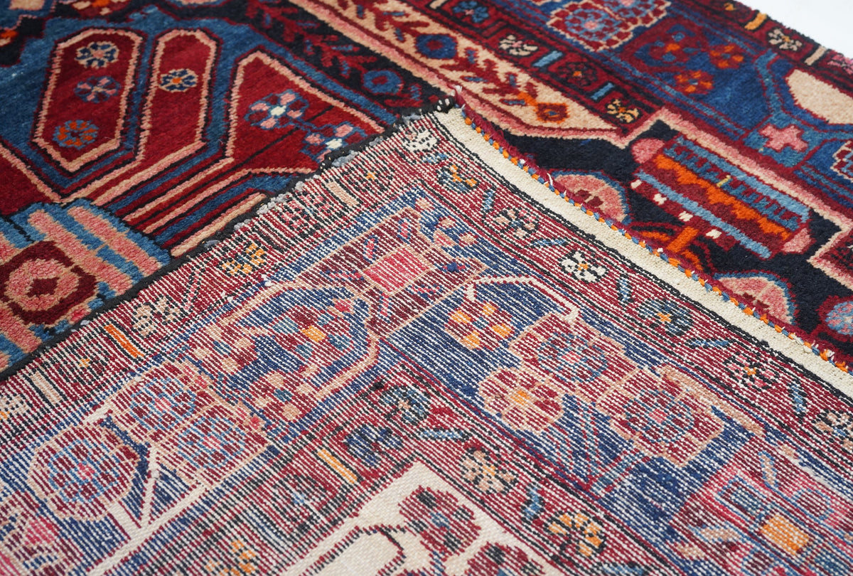 Vintage Hamadan Rug 5'0'' x 8'2''