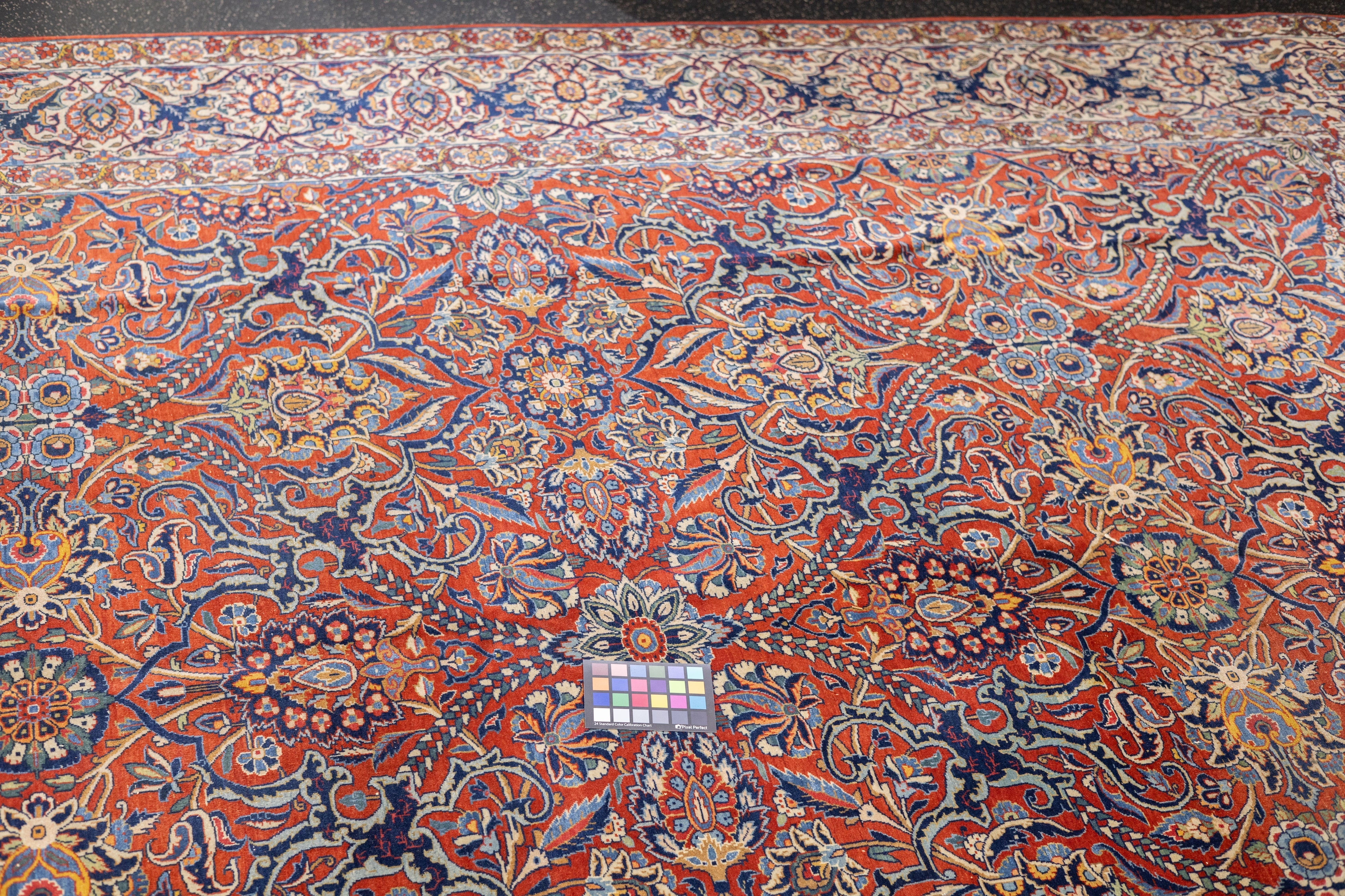 Antique Isfahan Rug 9'0" x 12'0"