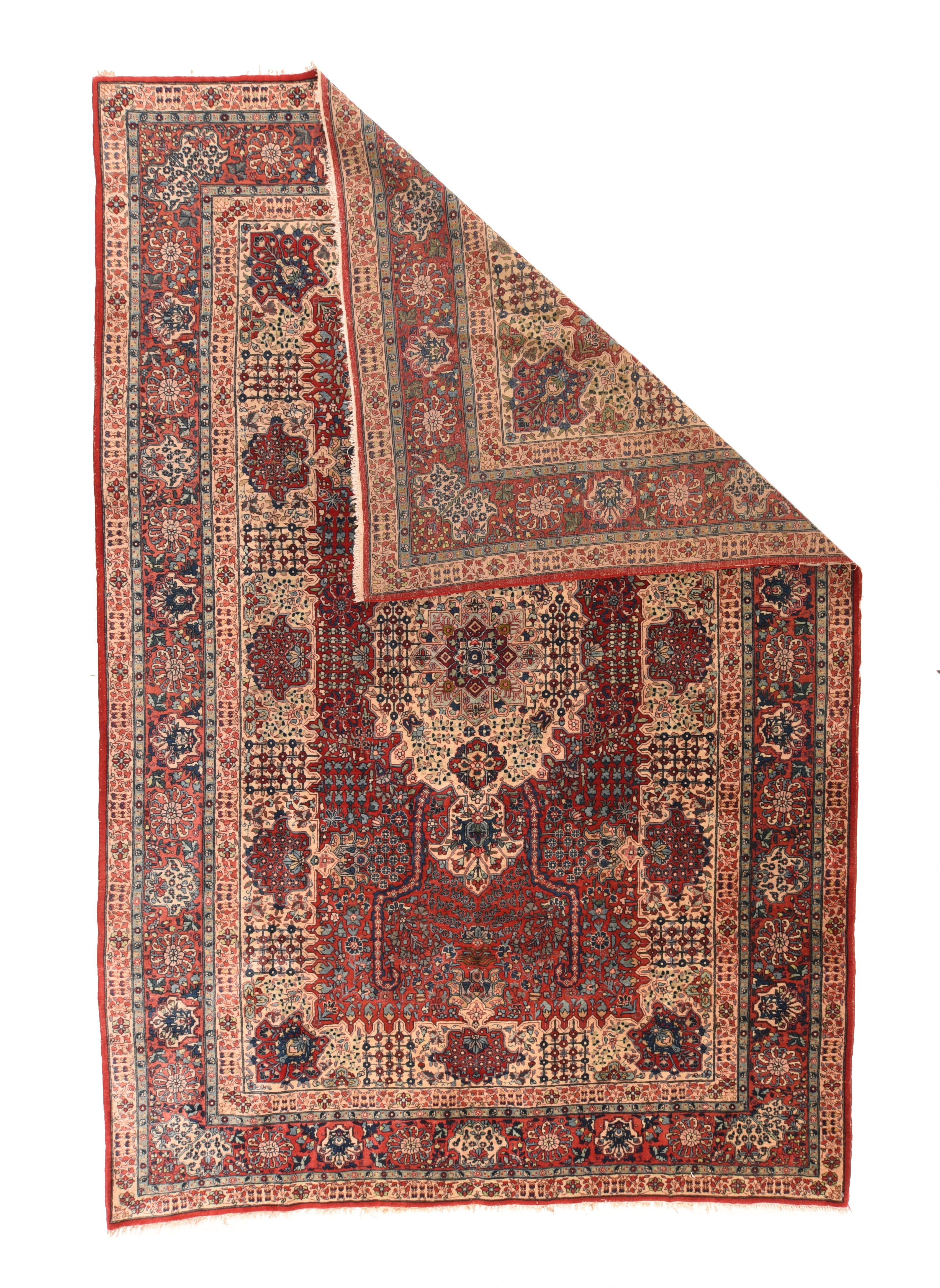 Fine Tabriz Rug 7' 8 x 11'5"