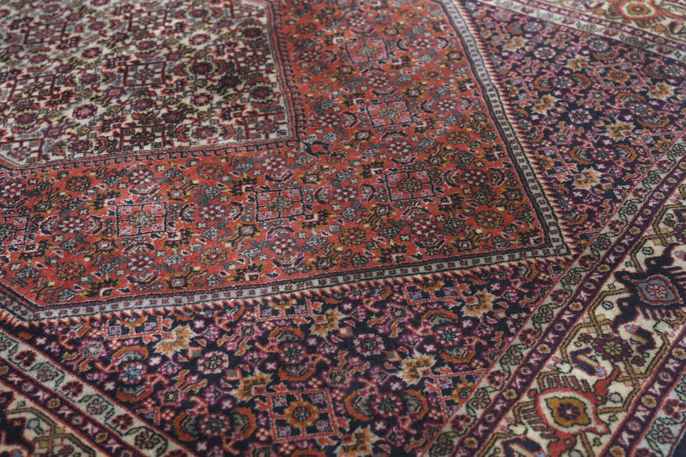 Vintage Bidjar Rug 3'8'' x 5'7''