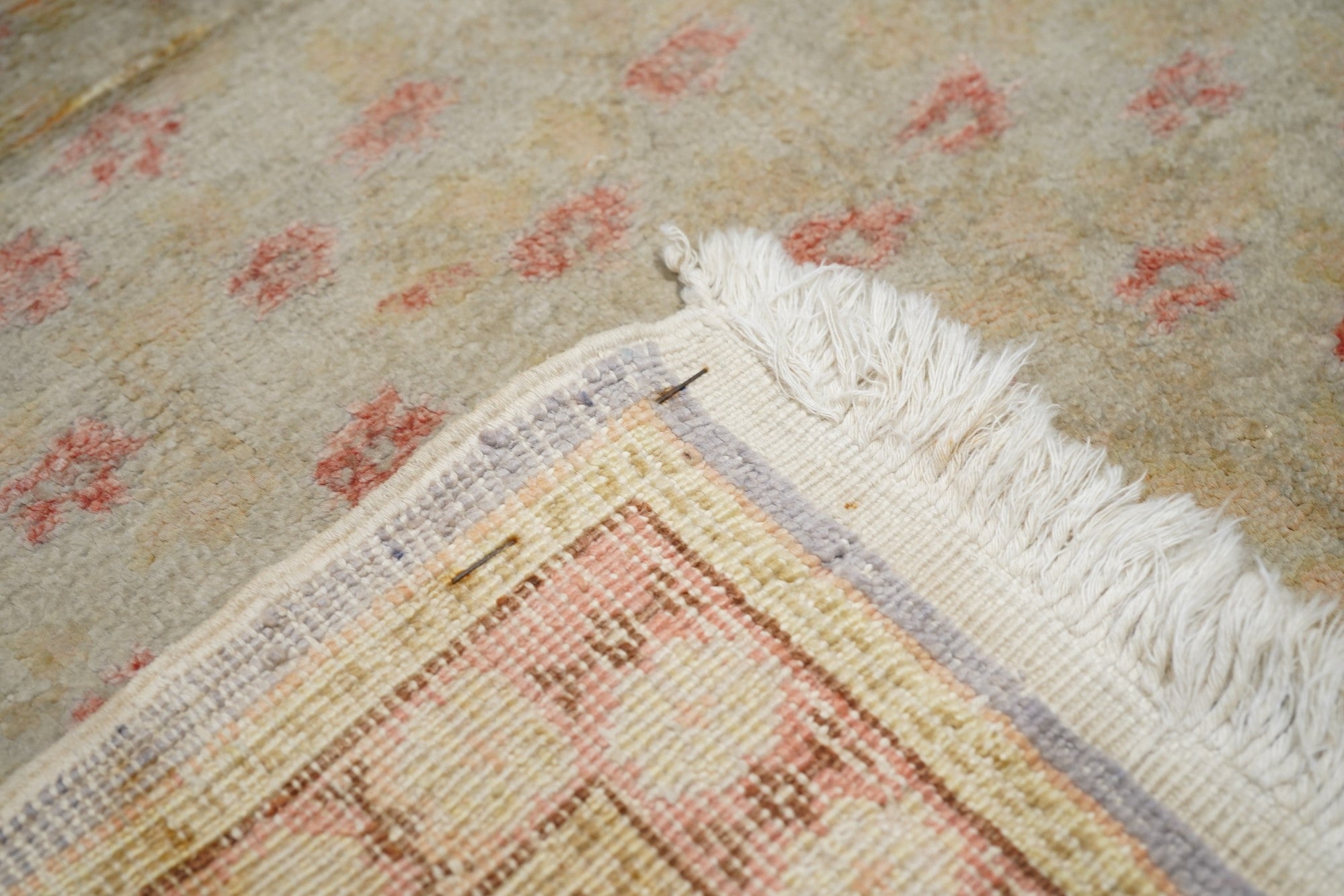 Fine Antique Turkish Wool Rug 4'0" x 5'8''