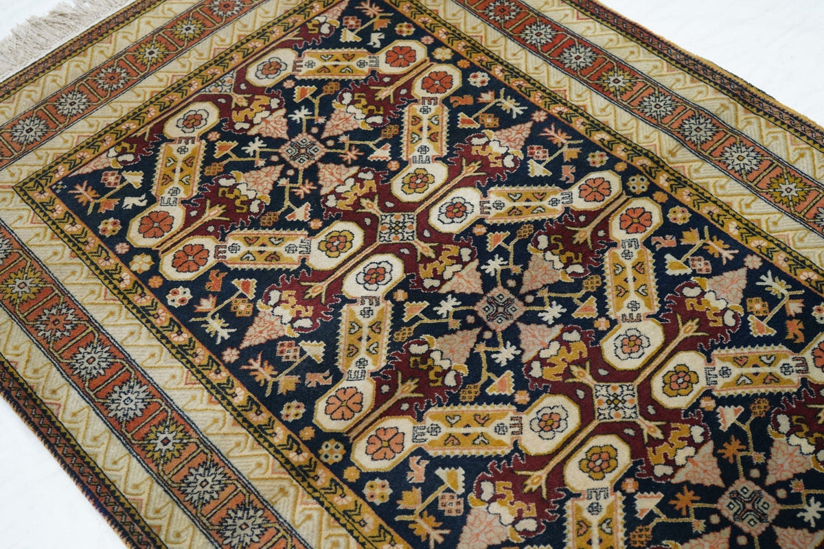 Vintage Caucasian Shirvan Rug 3'10'' x 6'0"