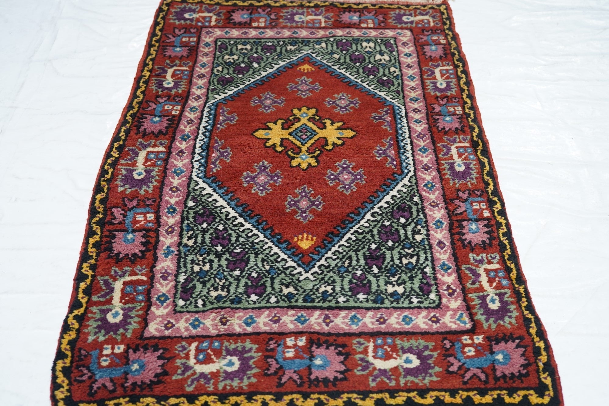 Vintage Turkish Rug 2'6'' x 4'0"