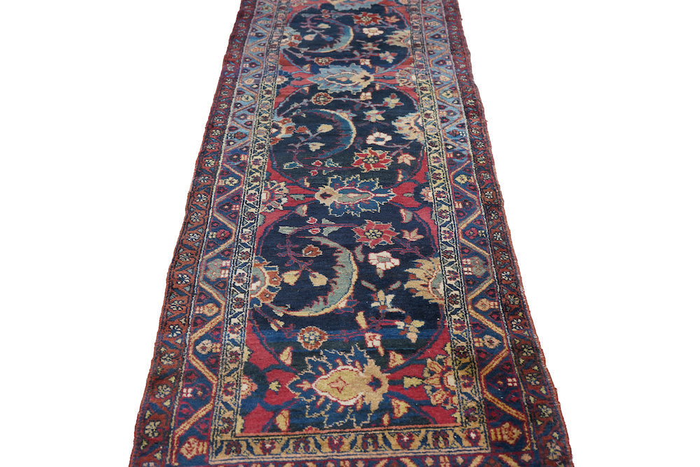 Antique Heriz Runner 2'9'' x 10'9''