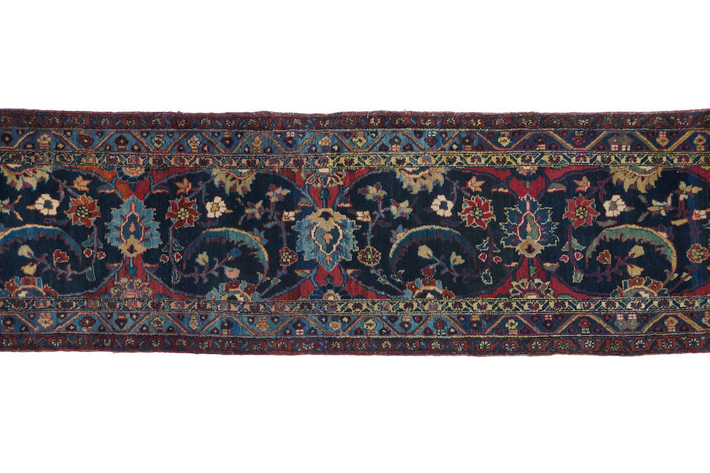 Antique Heriz Runner 2'9'' x 10'9''