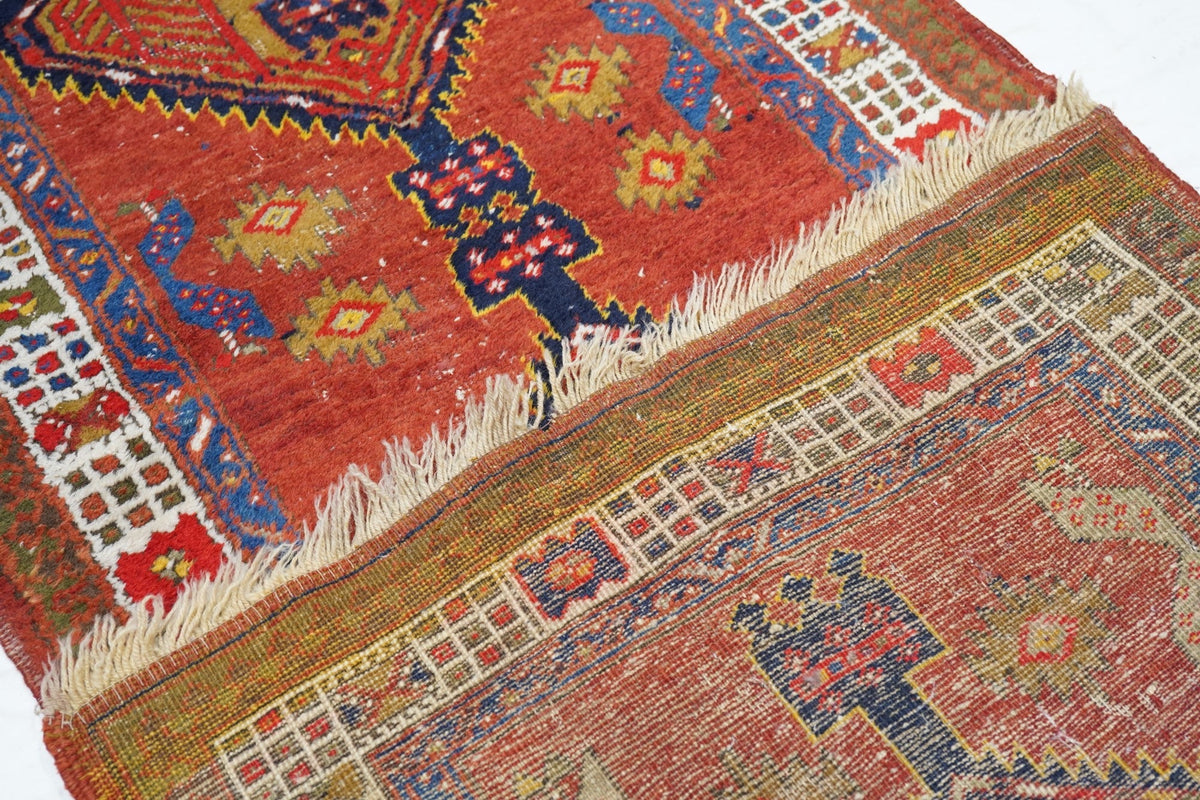 Vintage Heriz Runner 2'11'' x 12'2''