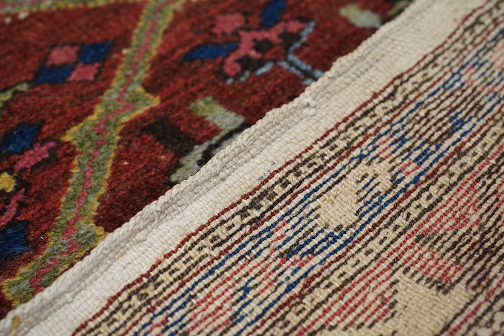 Antique Karajeh Heriz Rug 3'0'' x 9'7''