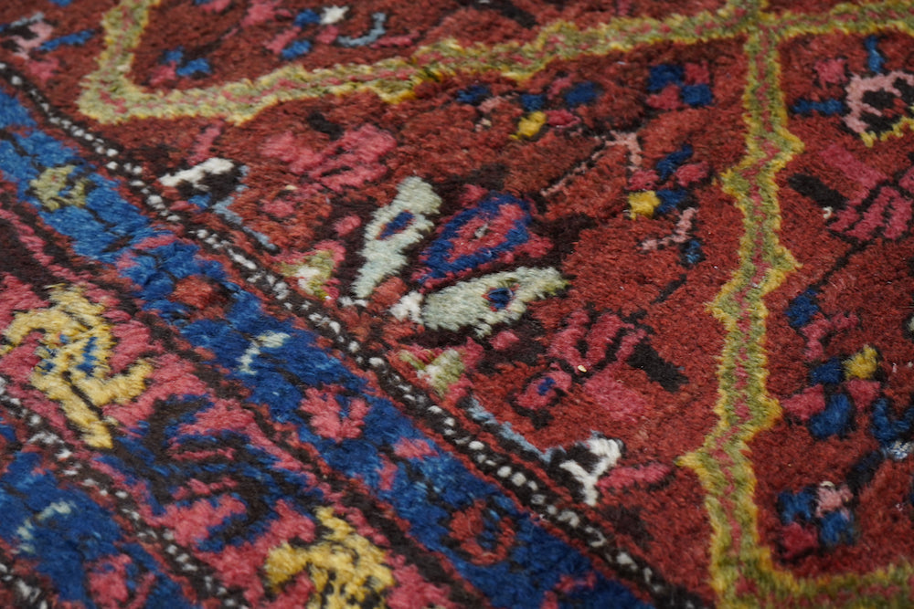 Antique Karajeh Heriz Rug 3'0'' x 9'7''