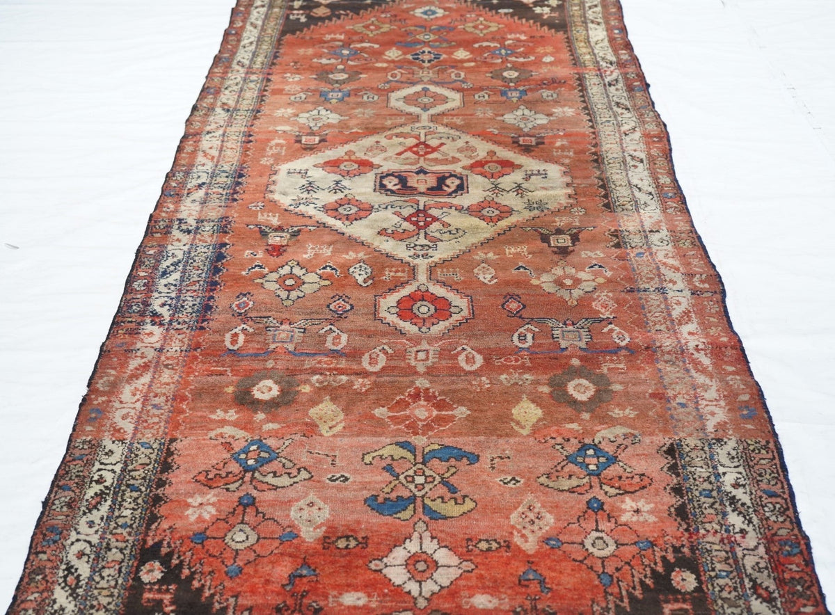 Antique Malayer Runner 3'10'' x 11'0"