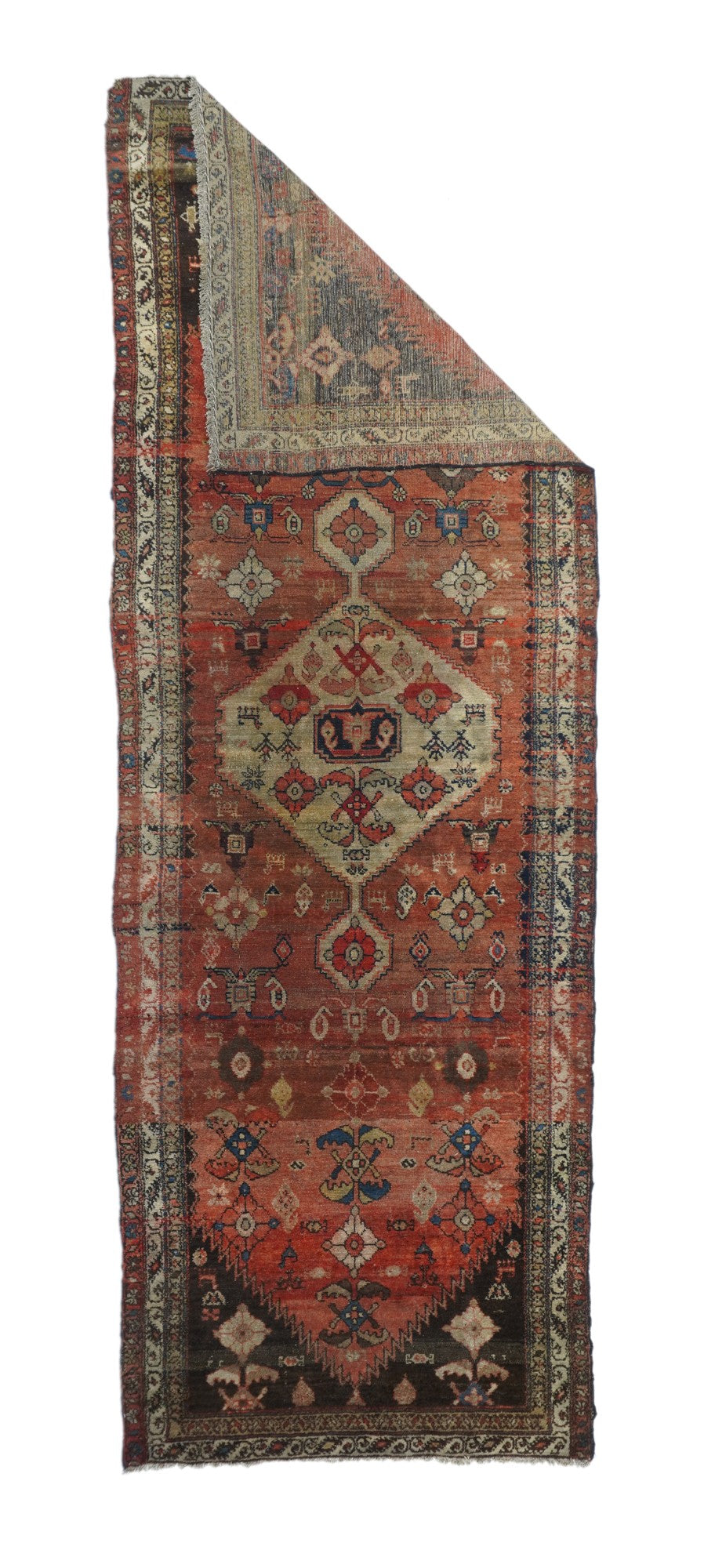 Antique Malayer Runner 3'10'' x 11'0"