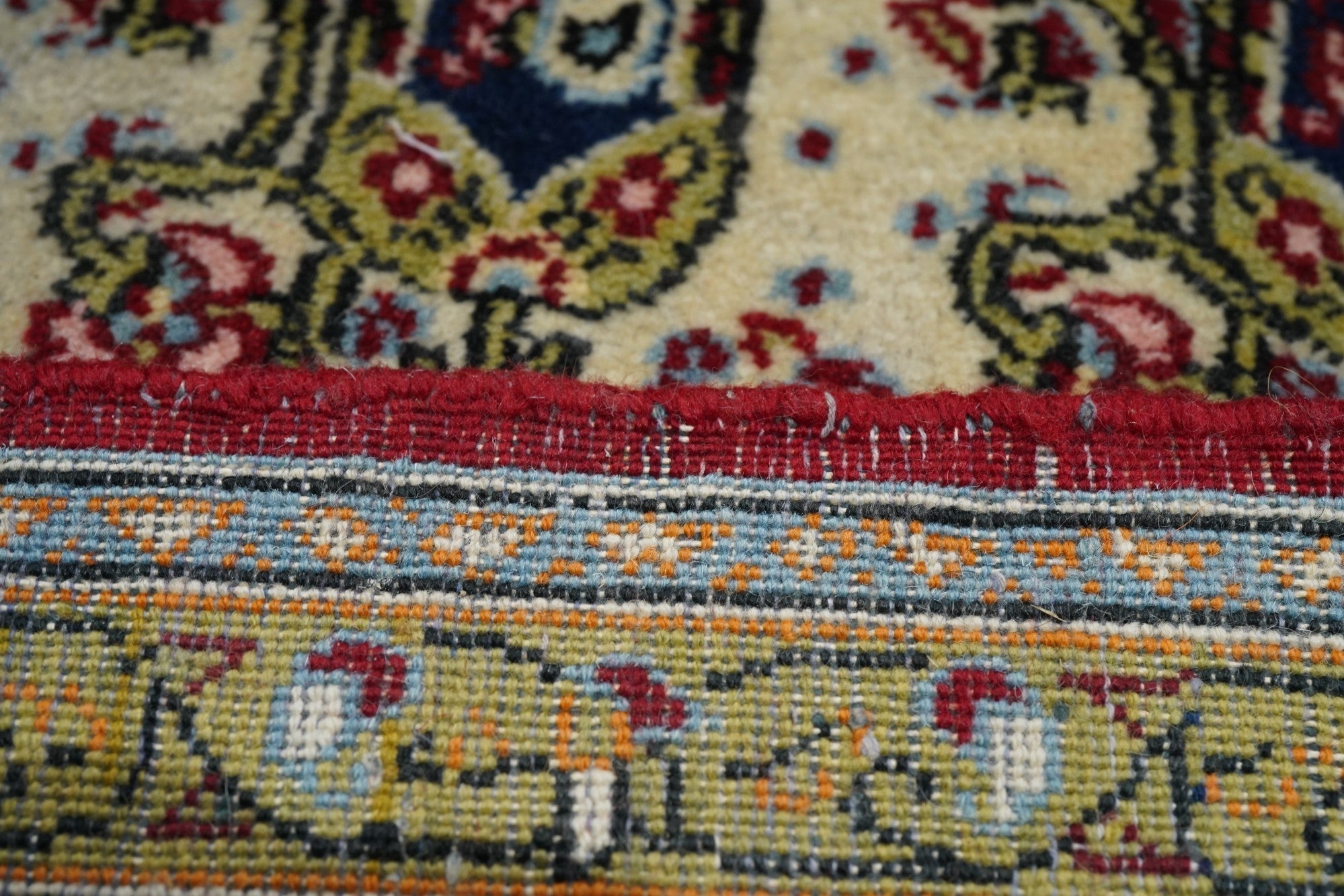 Vintage Qum Rug 4'6'' x 6'7''