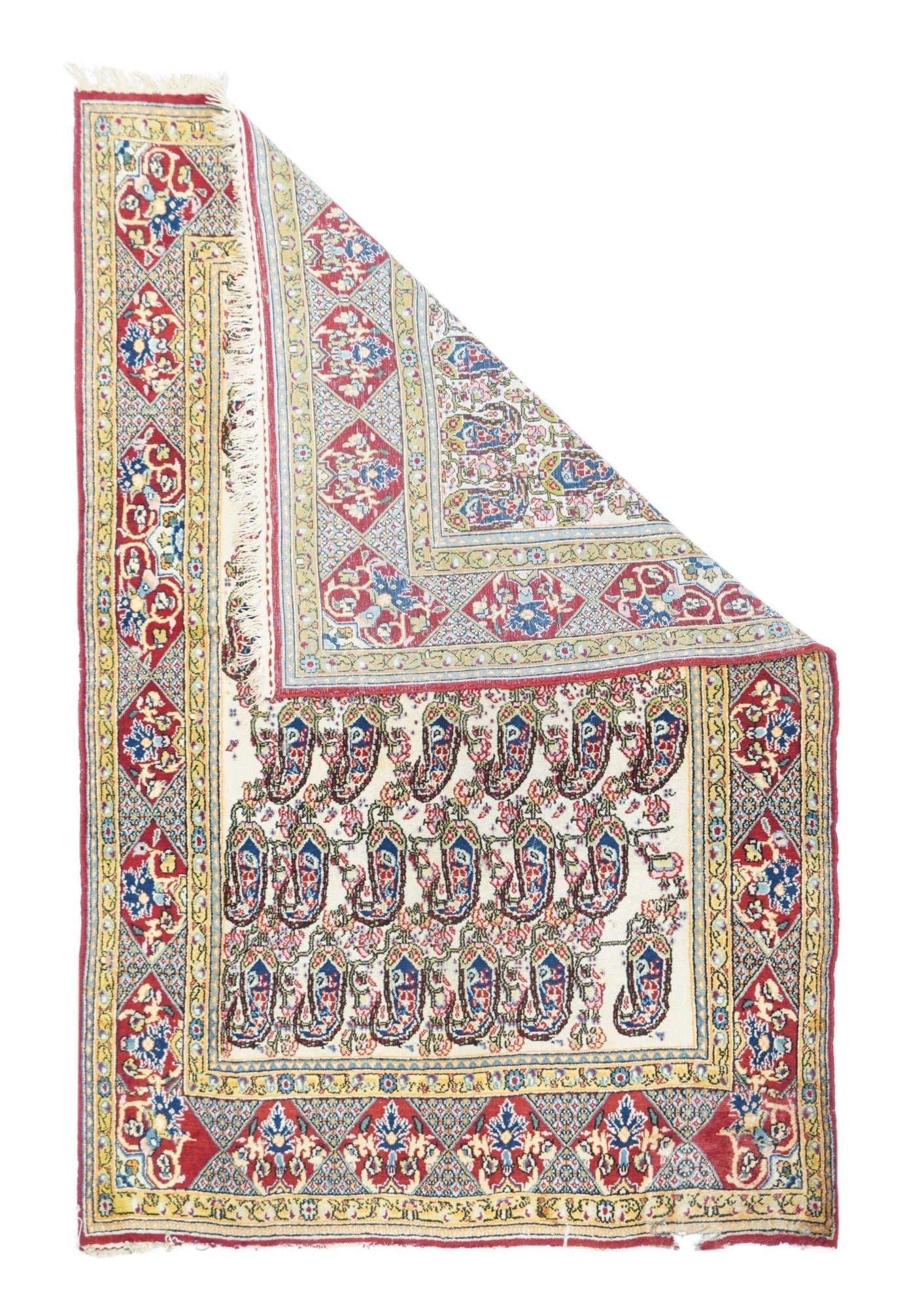 Vintage Qum Rug 4'6'' x 6'7''