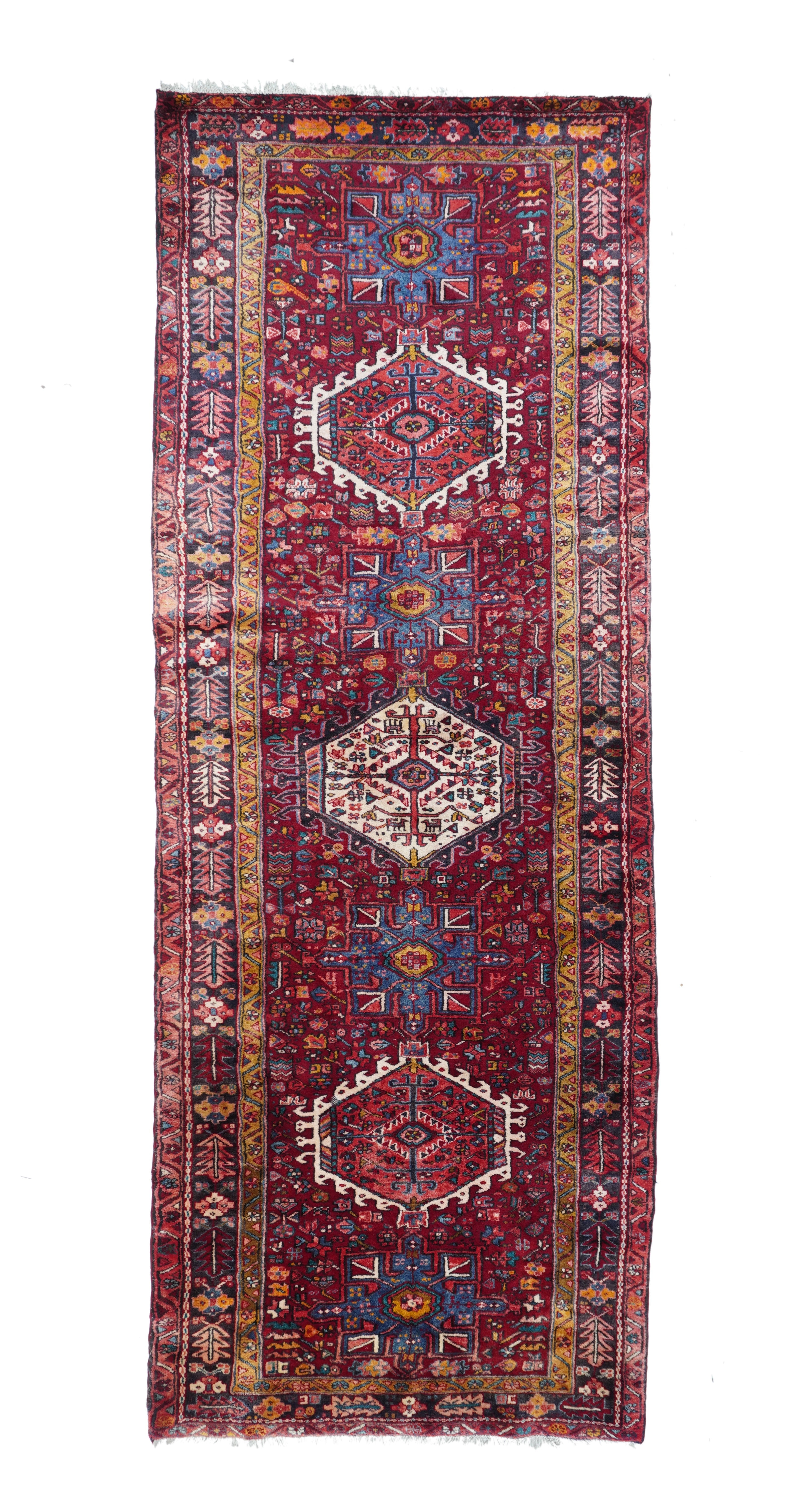 Vintage Karajeh Runner 4'9'' x 12'10''