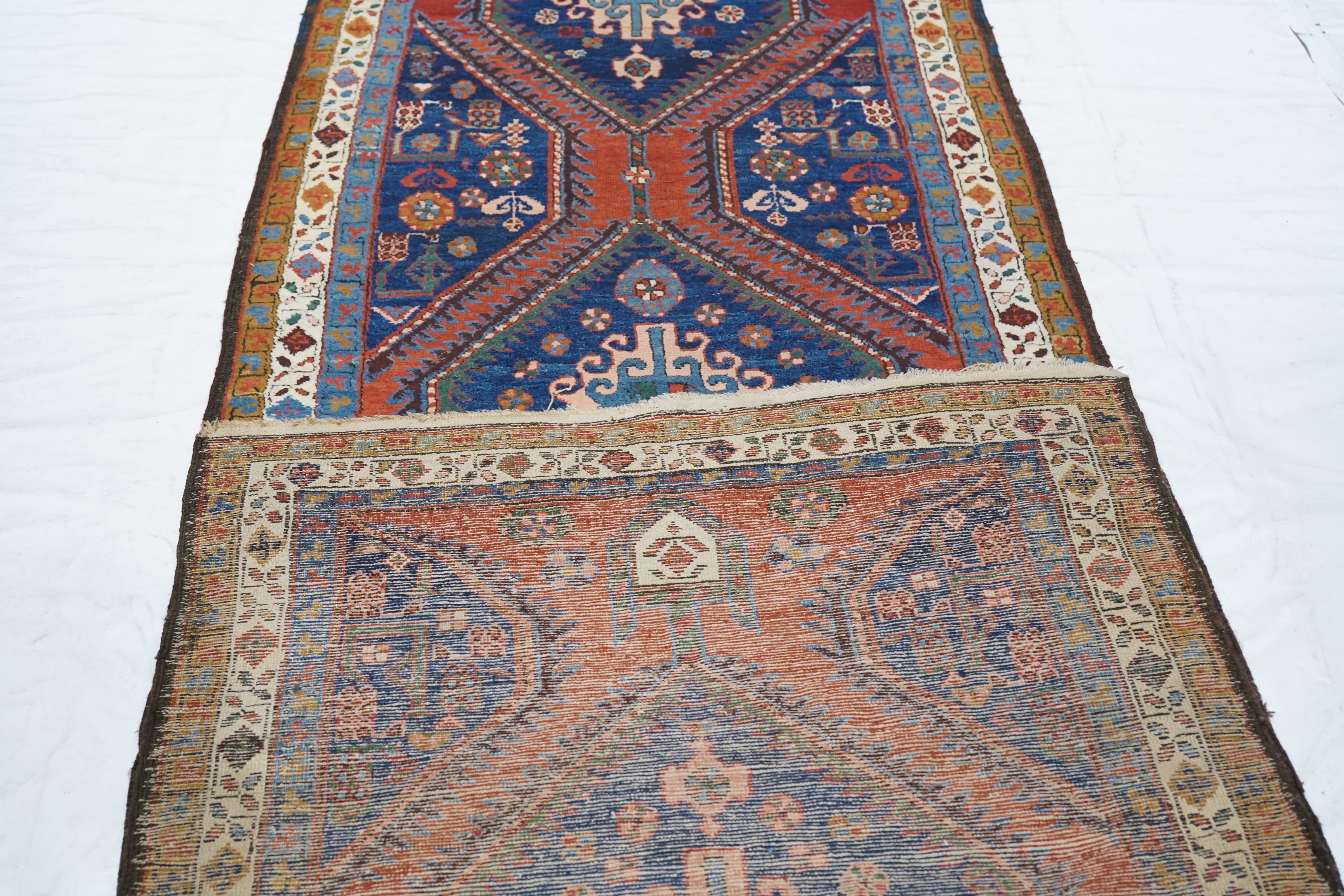 Antique Heriz Rug 3'5'' x 11'8''