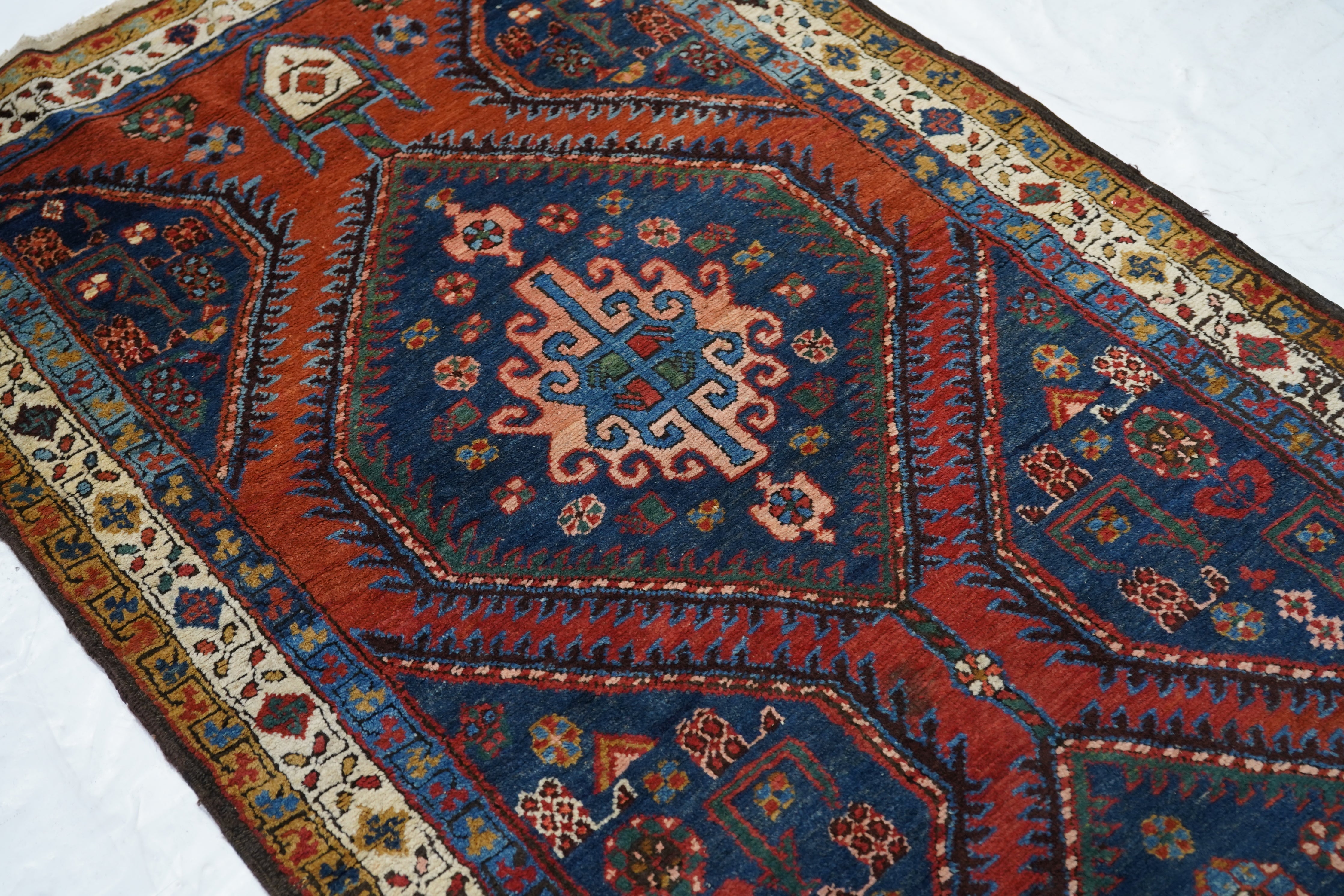 Antique Heriz Rug 3'5'' x 11'8''