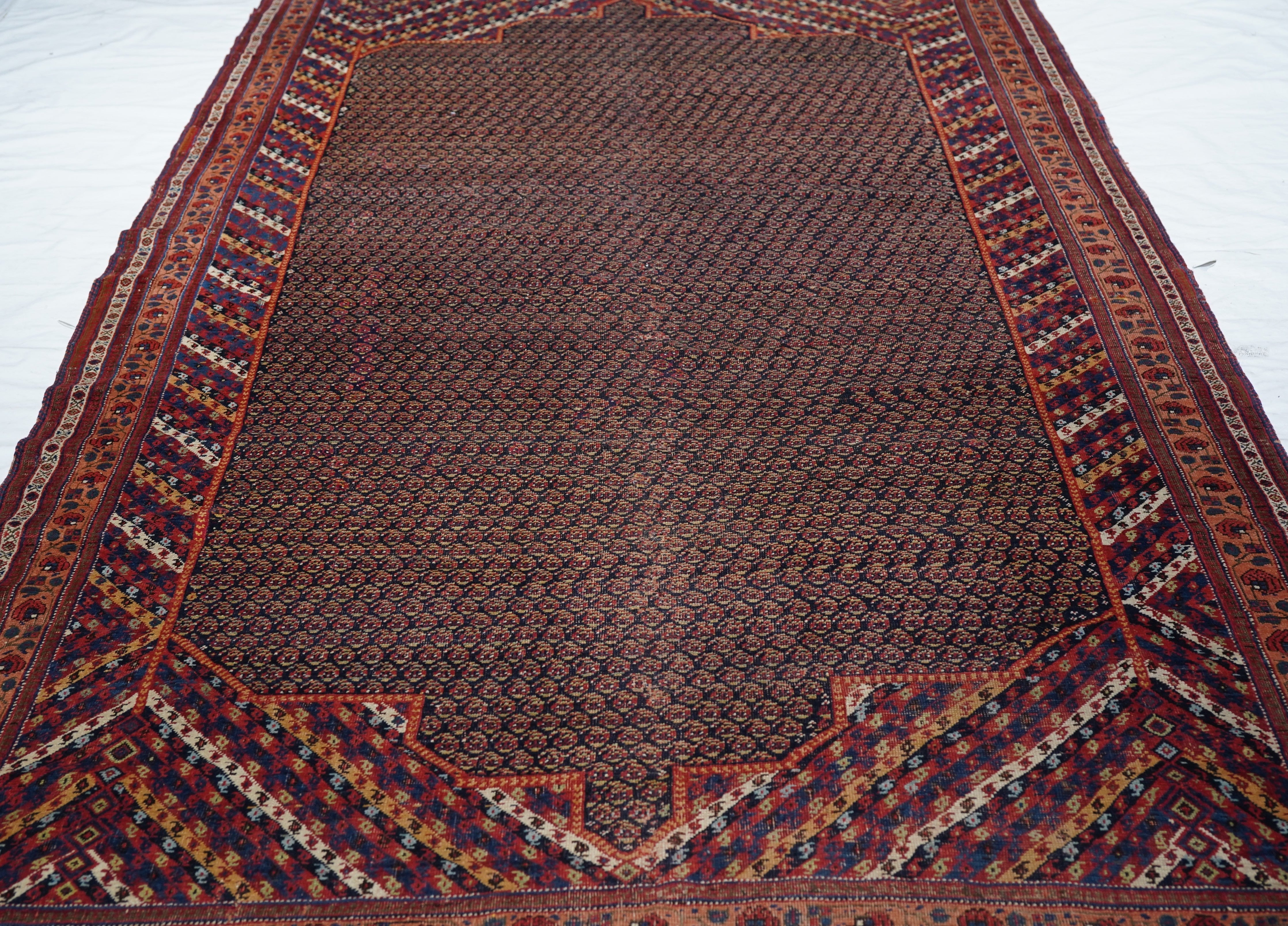 Antique Afshar Rug 6'1'' x 11'0''
