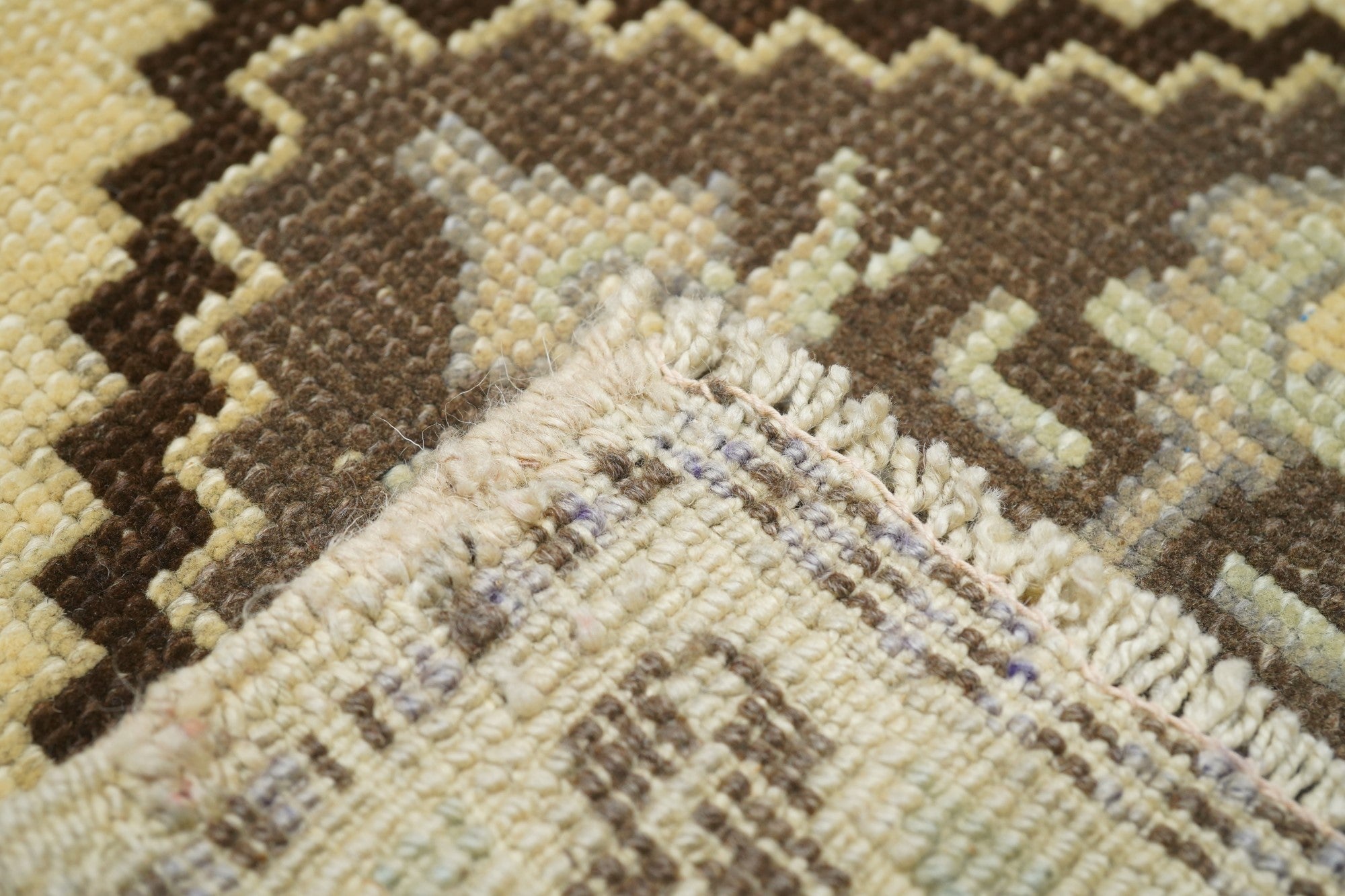 Vintage Turkish Rug 3'2'' x 6'7''