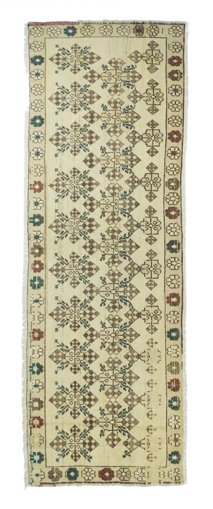 Turkish Geometric Rug 2'6'' x 7'10''