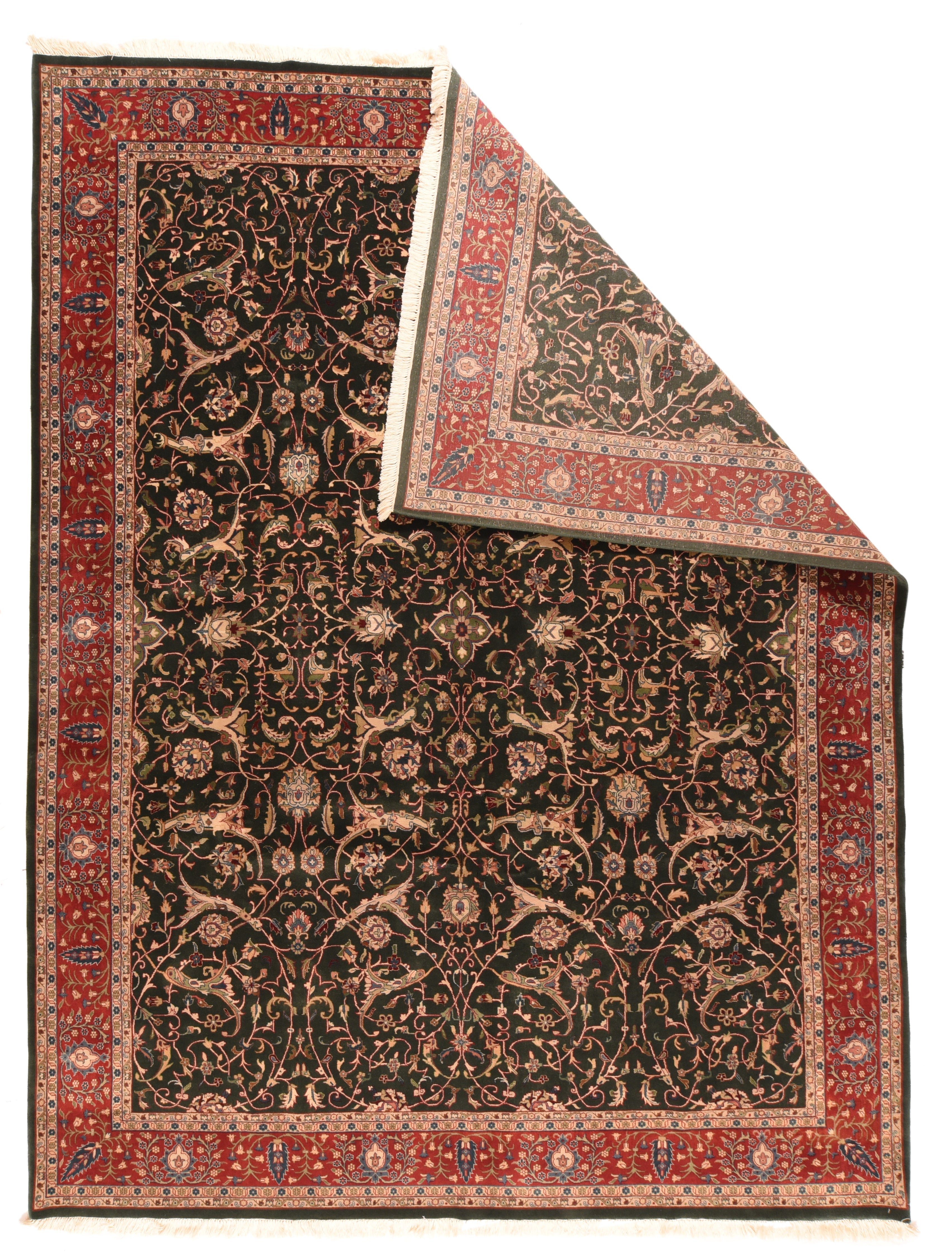 Fine Tabriz Design Rug 9' 0" x 12' 2"