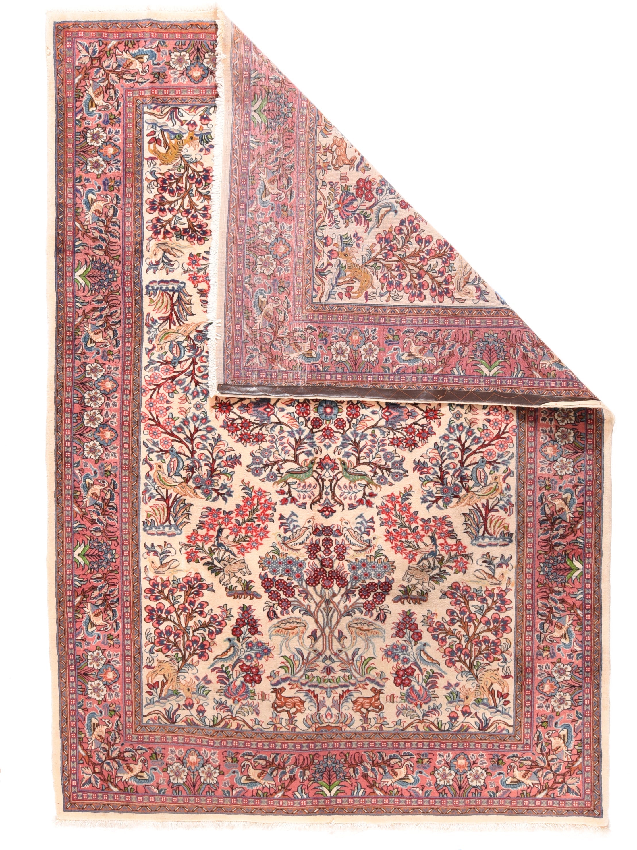 Antique Sarouk Rug 5'8'' x 8'2''