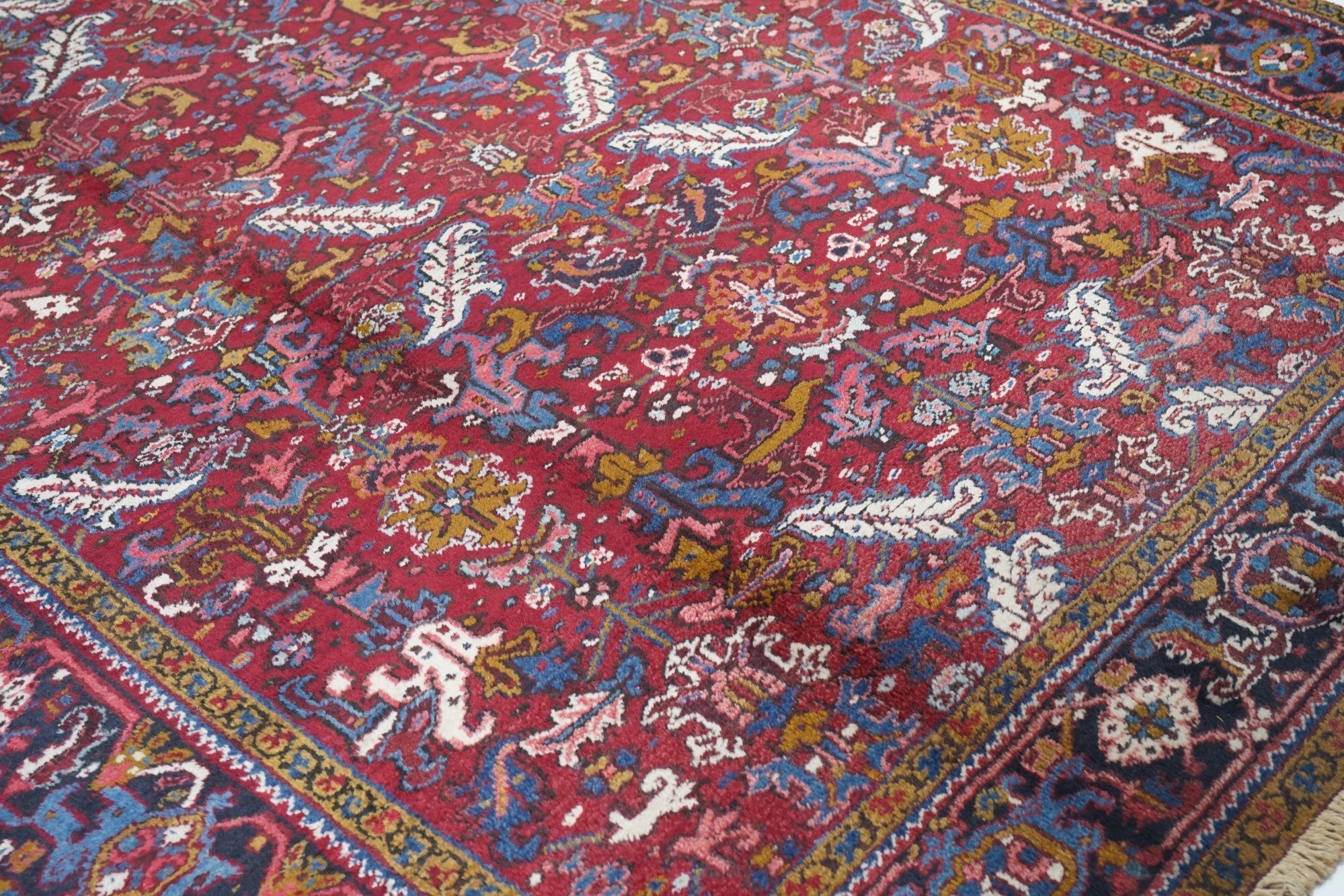 Vintage Heriz Rug 8'0" x 11'2''
