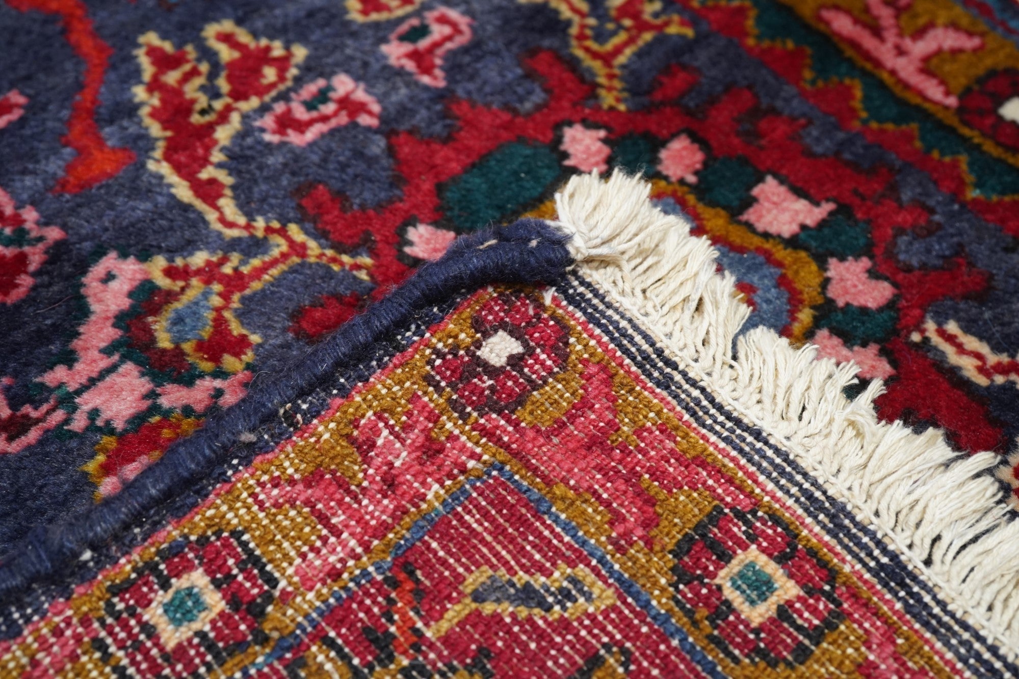 Vintage Hamadan Rug 7'5'' x 11'5''