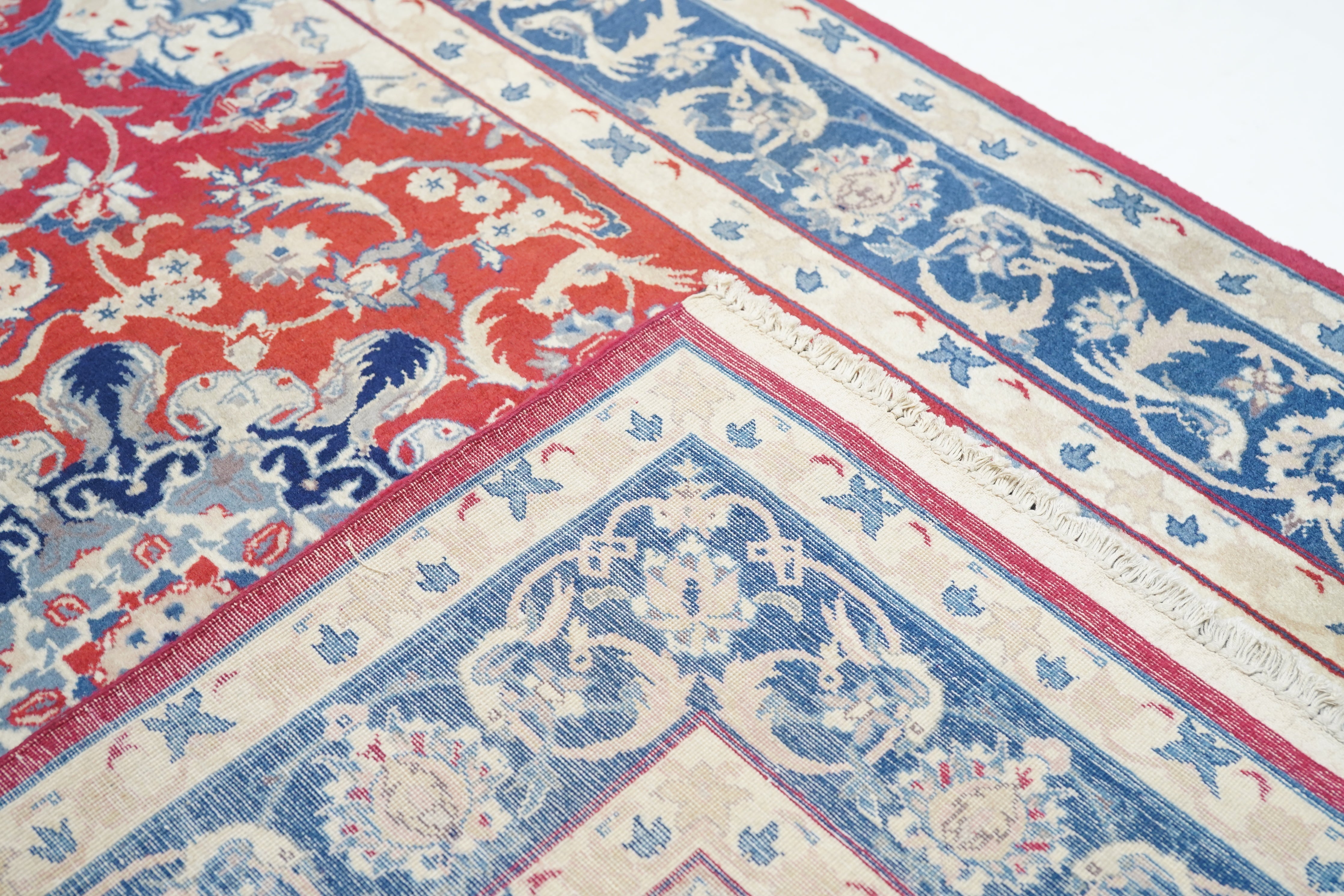 Vintage Isfahan Rug 4'0'' x 6'0''
