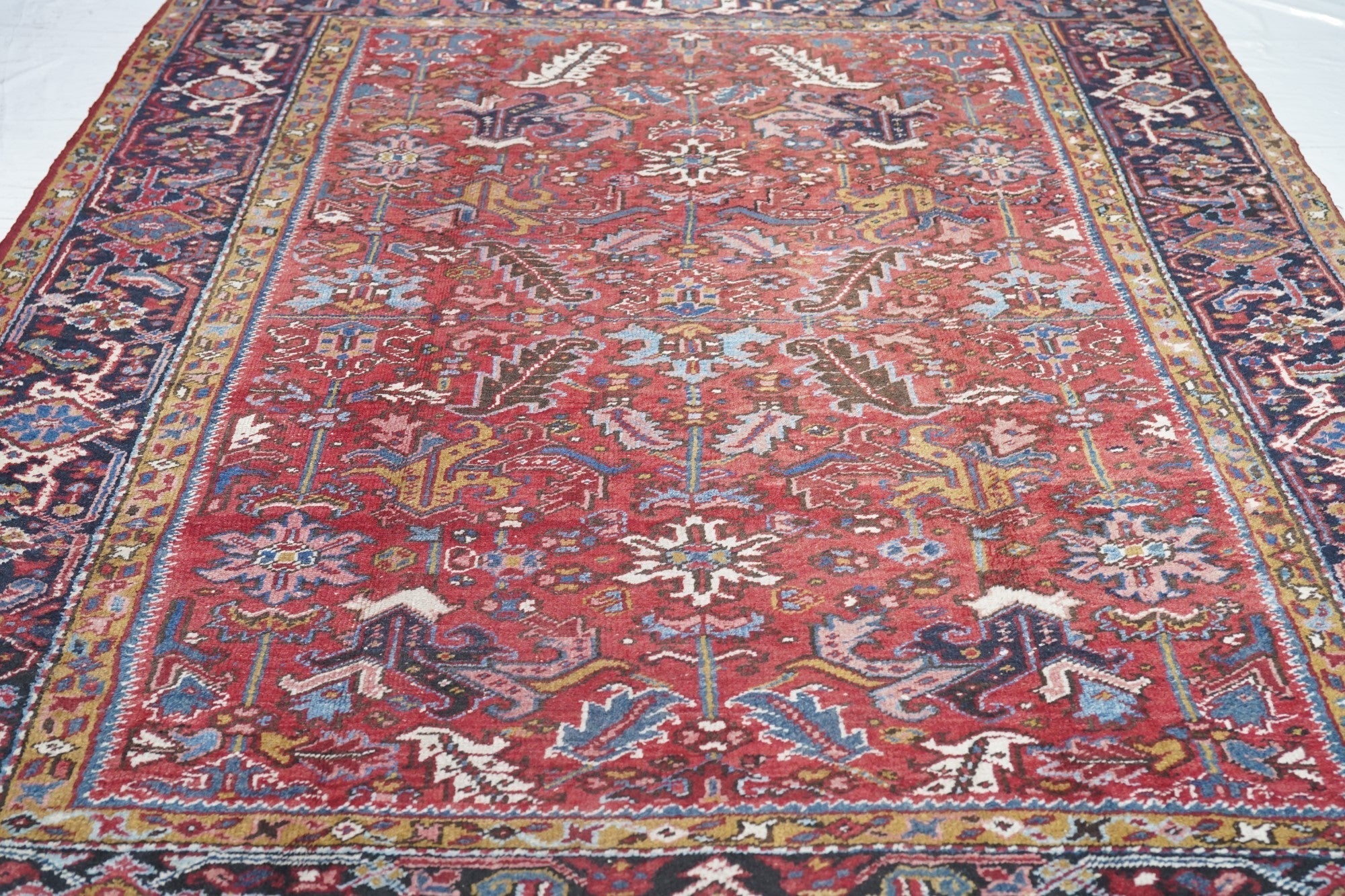 Vintage Heriz Rug 7'0" x 8'10''