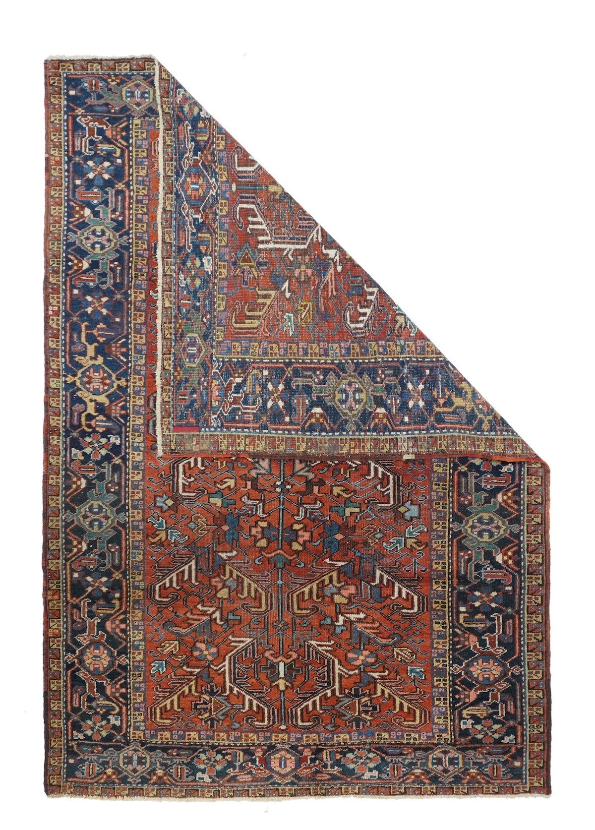 Vintage Heriz Rug 6'2'' x 8'9''
