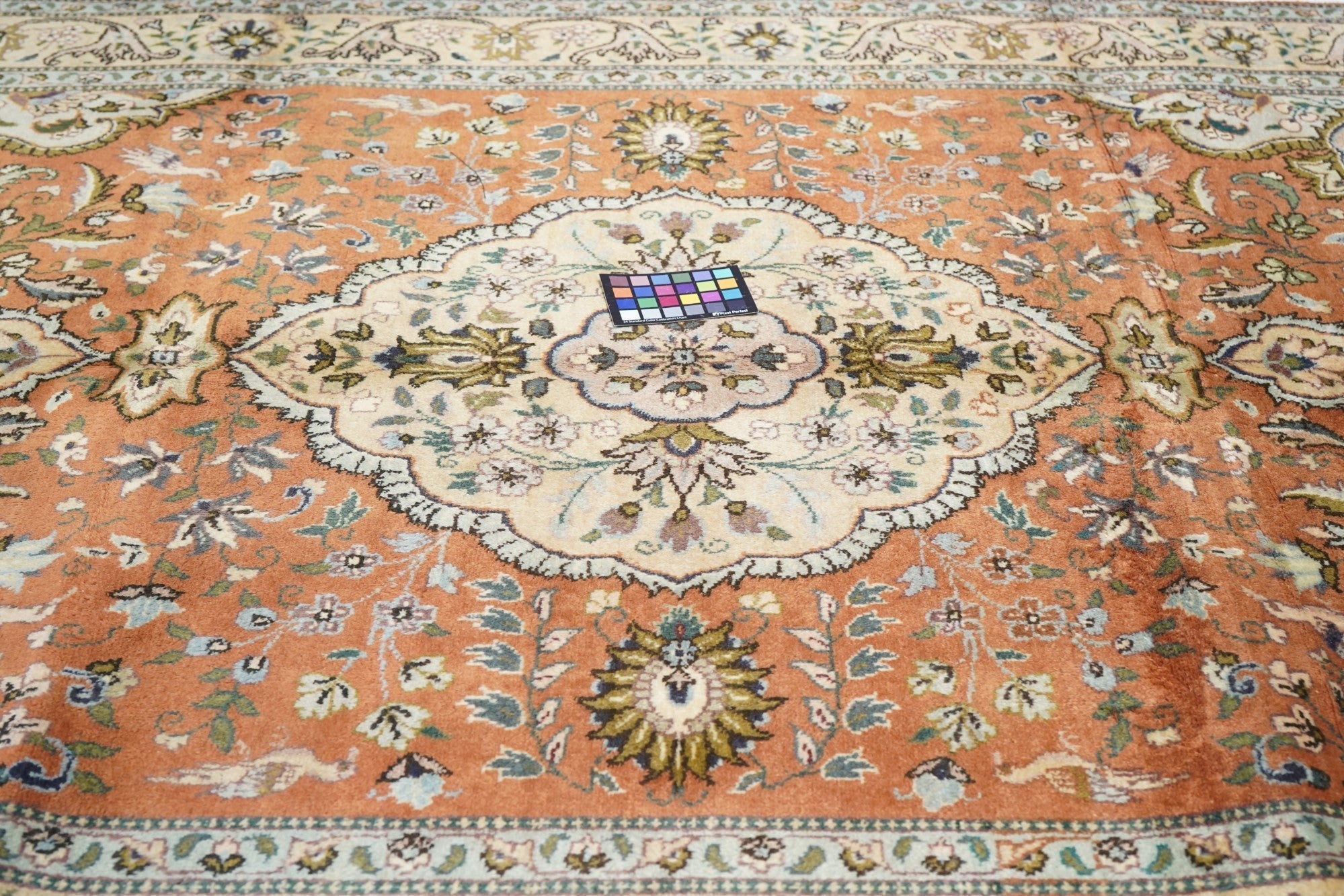 Vintage Tabriz Rug 6'0" x 8'9''