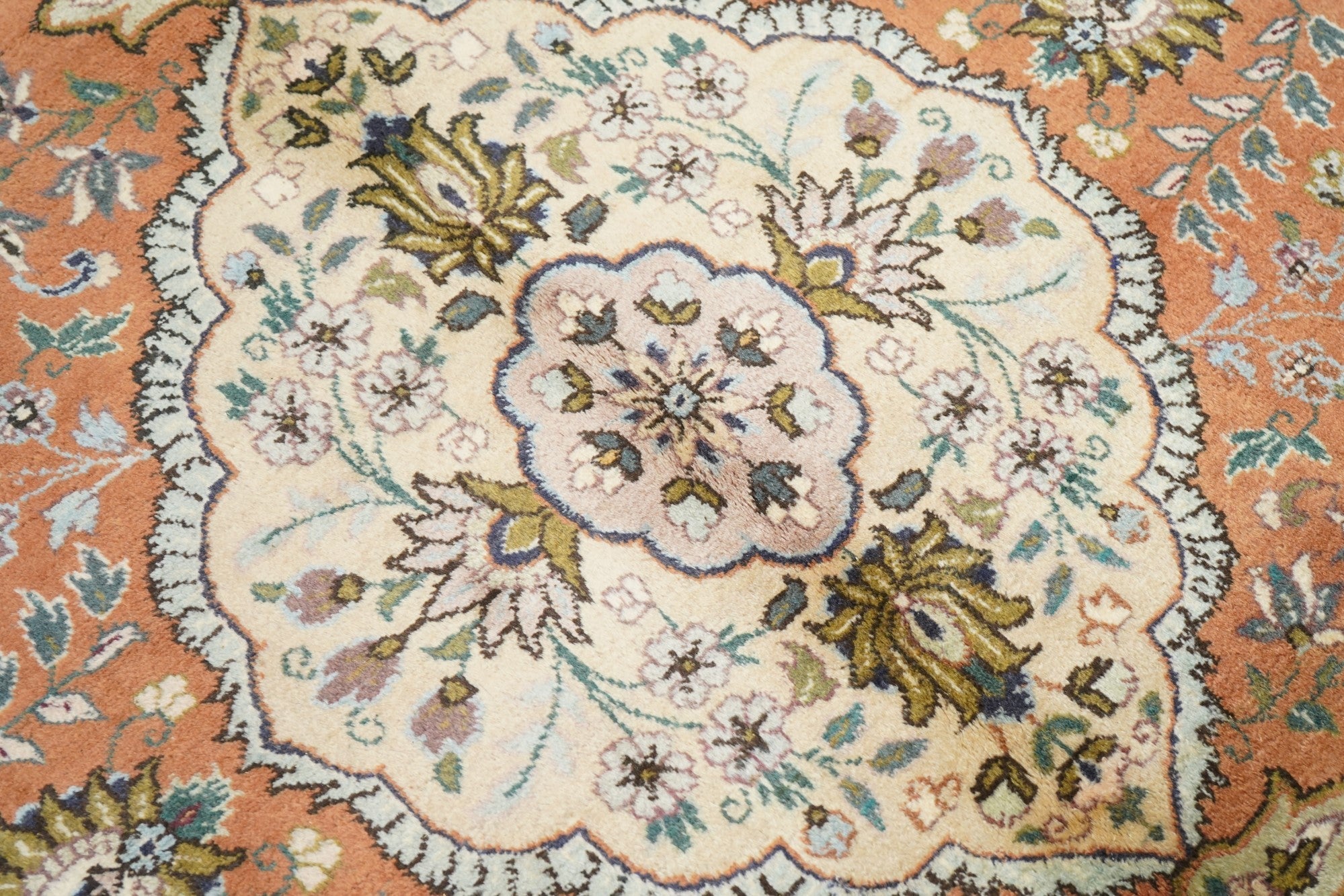 Vintage Tabriz Rug 6'0" x 8'9''