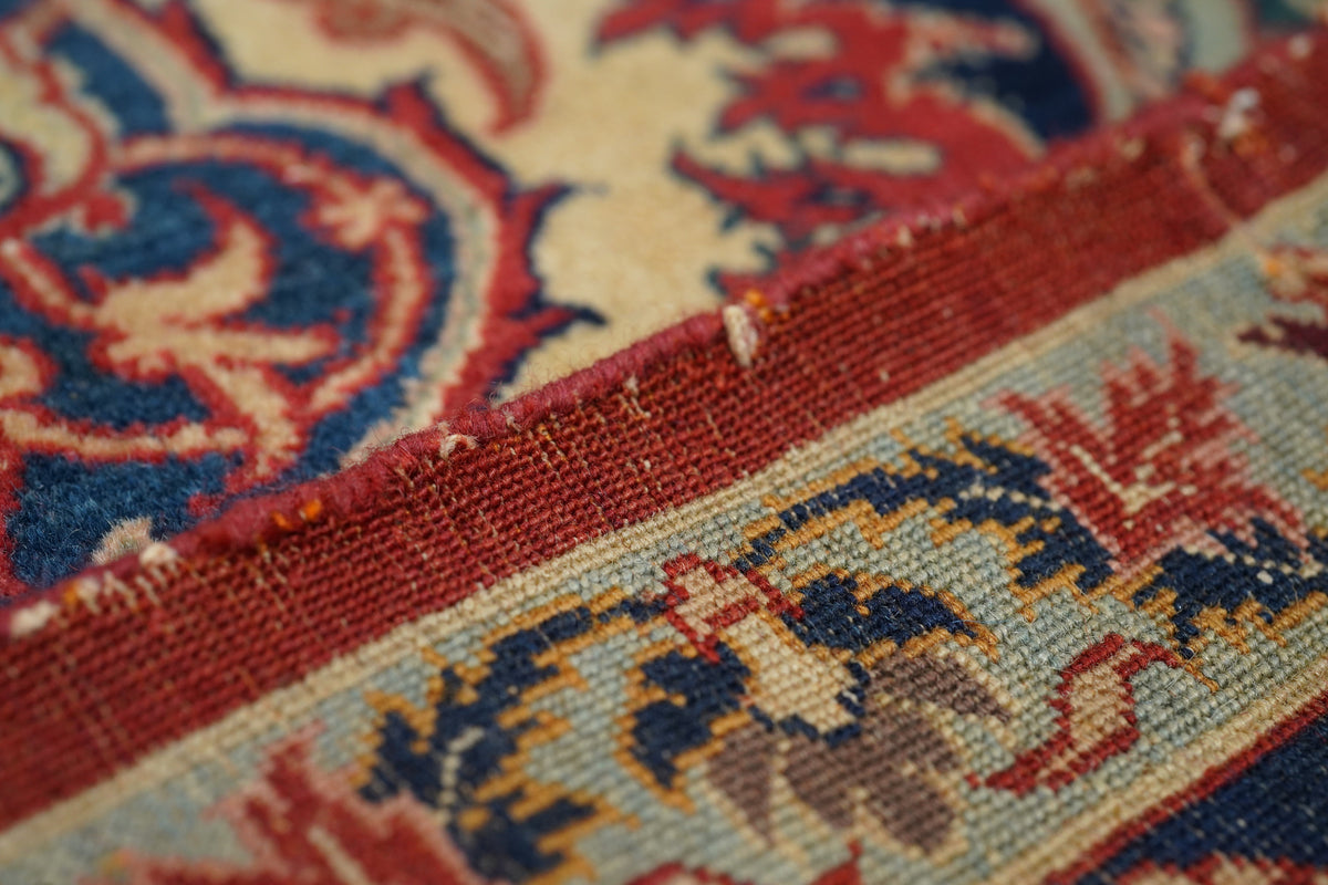 Fine Antique Isfahan Rug 7'7'' x 10'11''