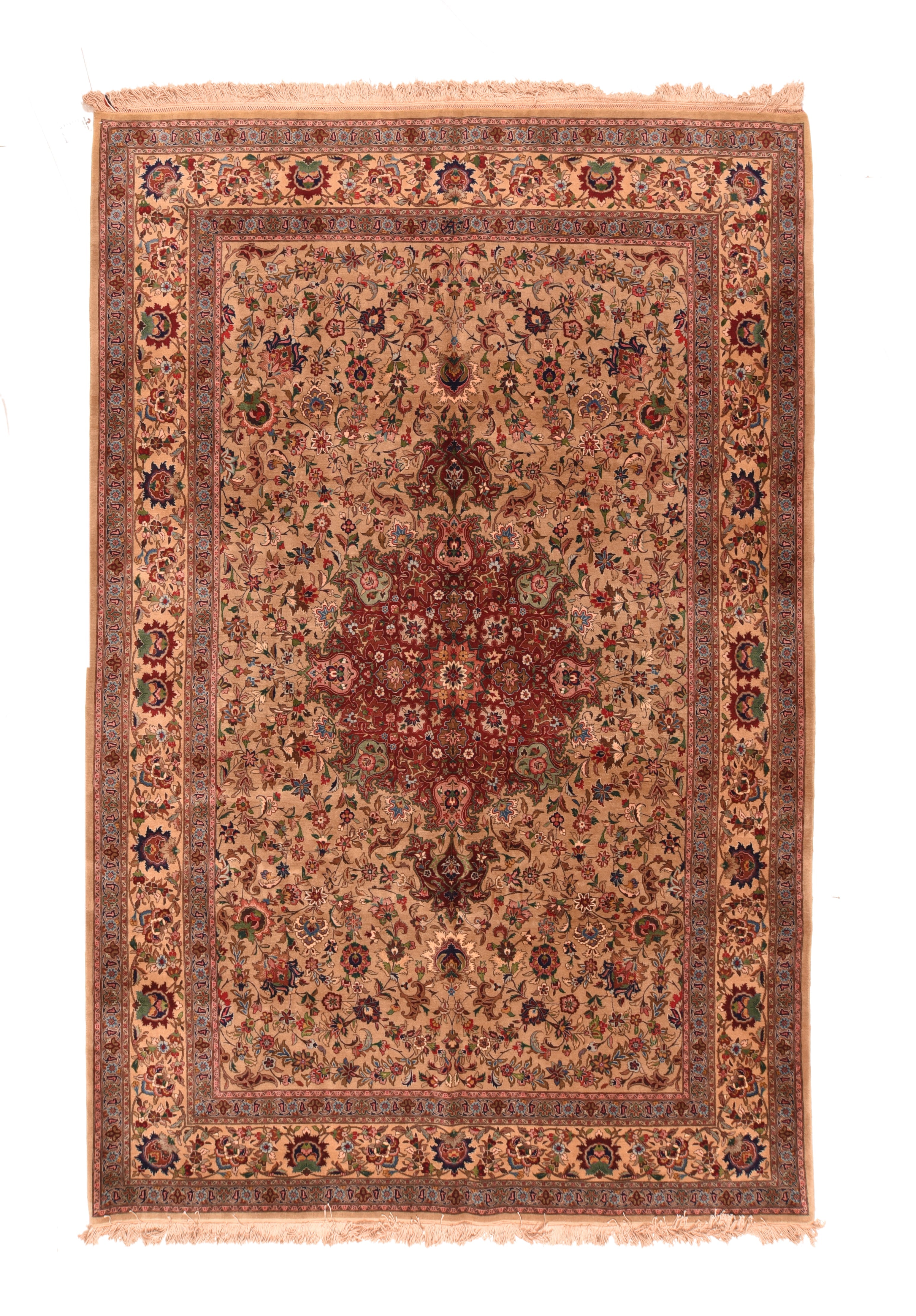 Vintage Tabriz Rug 6'10" x 10'0"