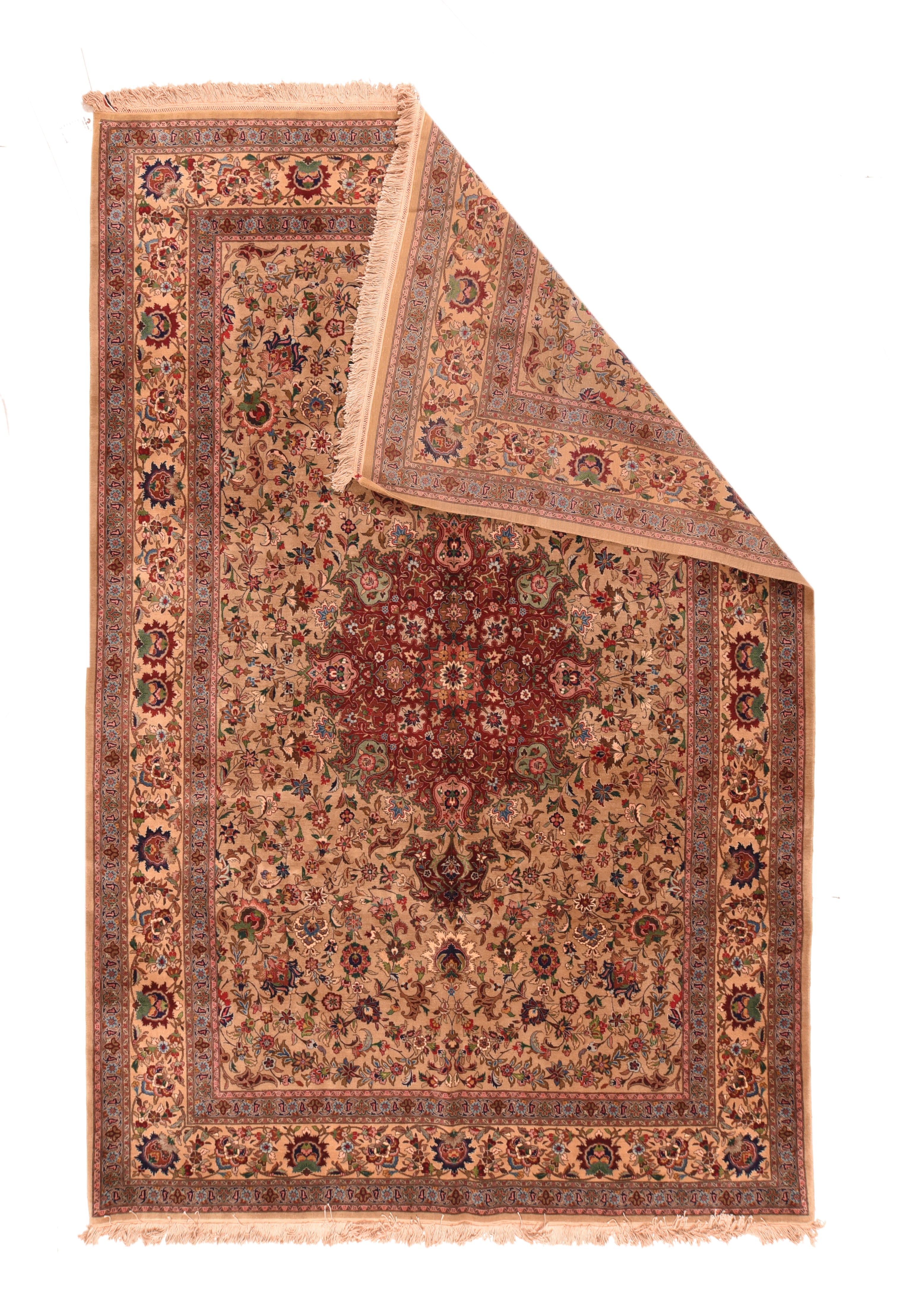 Vintage Tabriz Rug 6'10" x 10'0"