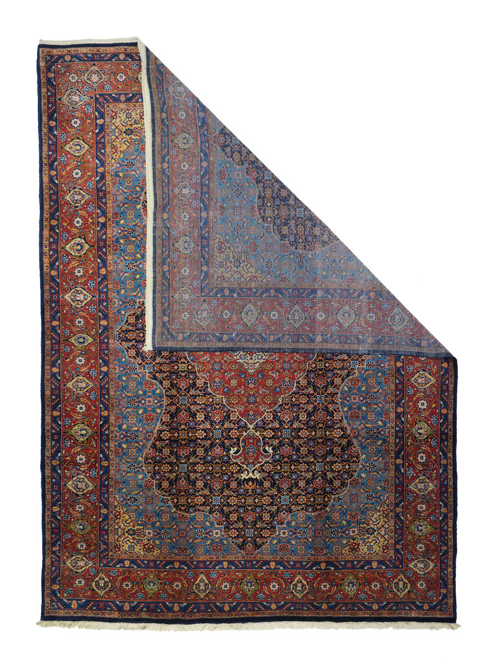 Vintage Tabriz Rug 7'6'' x 10'3''