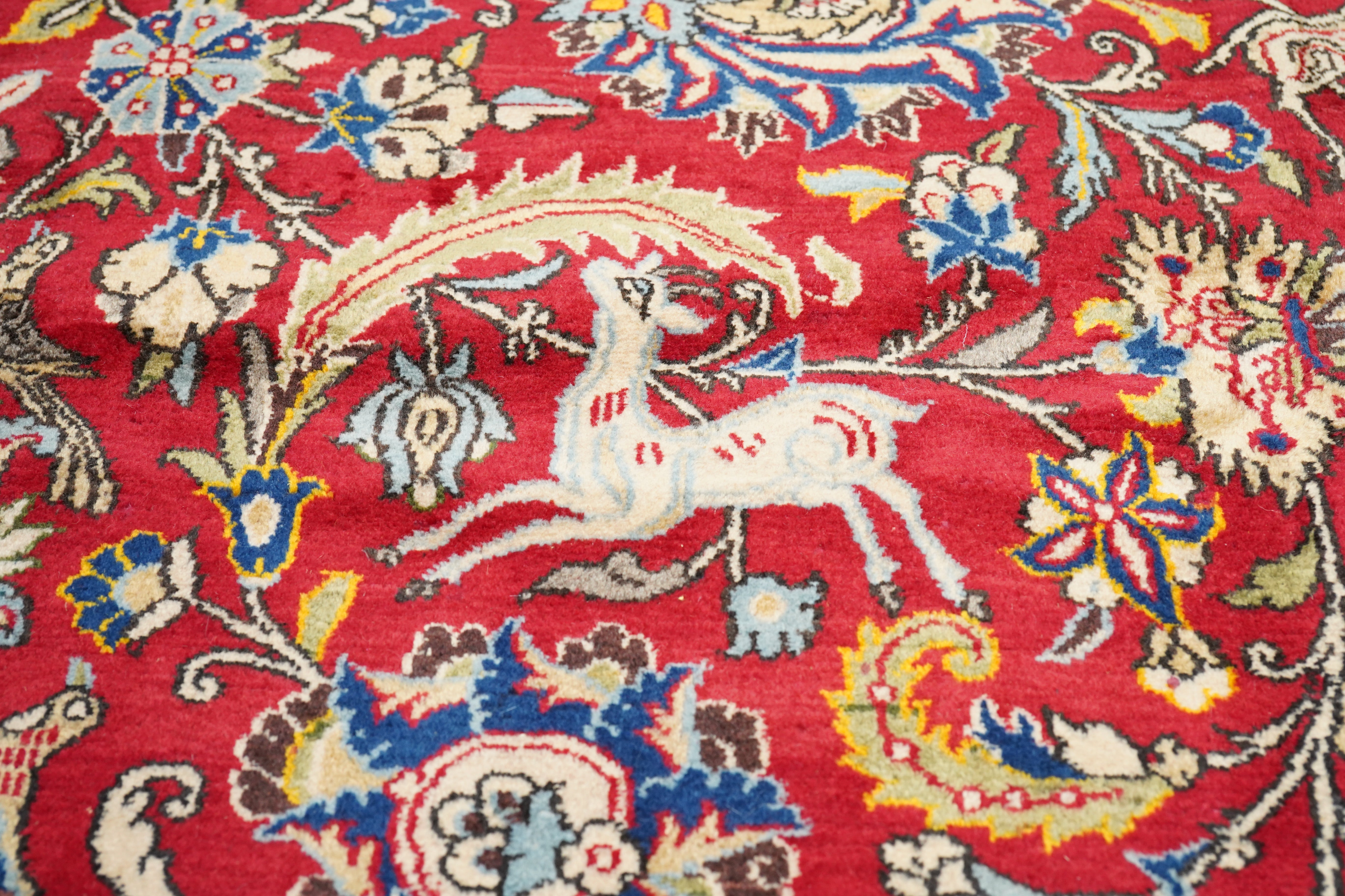 Vintage Qum Rug 8'7'' x 11'9''