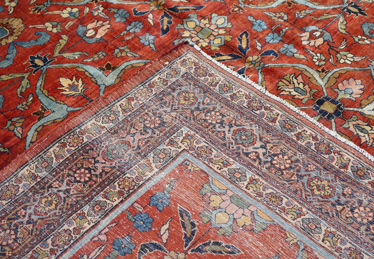 Antique Halvai Bidjar Rug 9'6'' x 11'4''